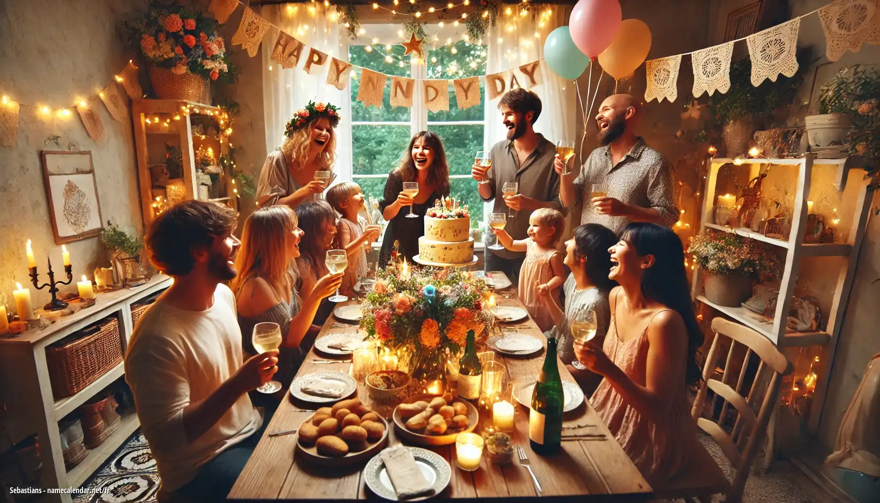 Célébration du jour du nom et du nom - Sebastians