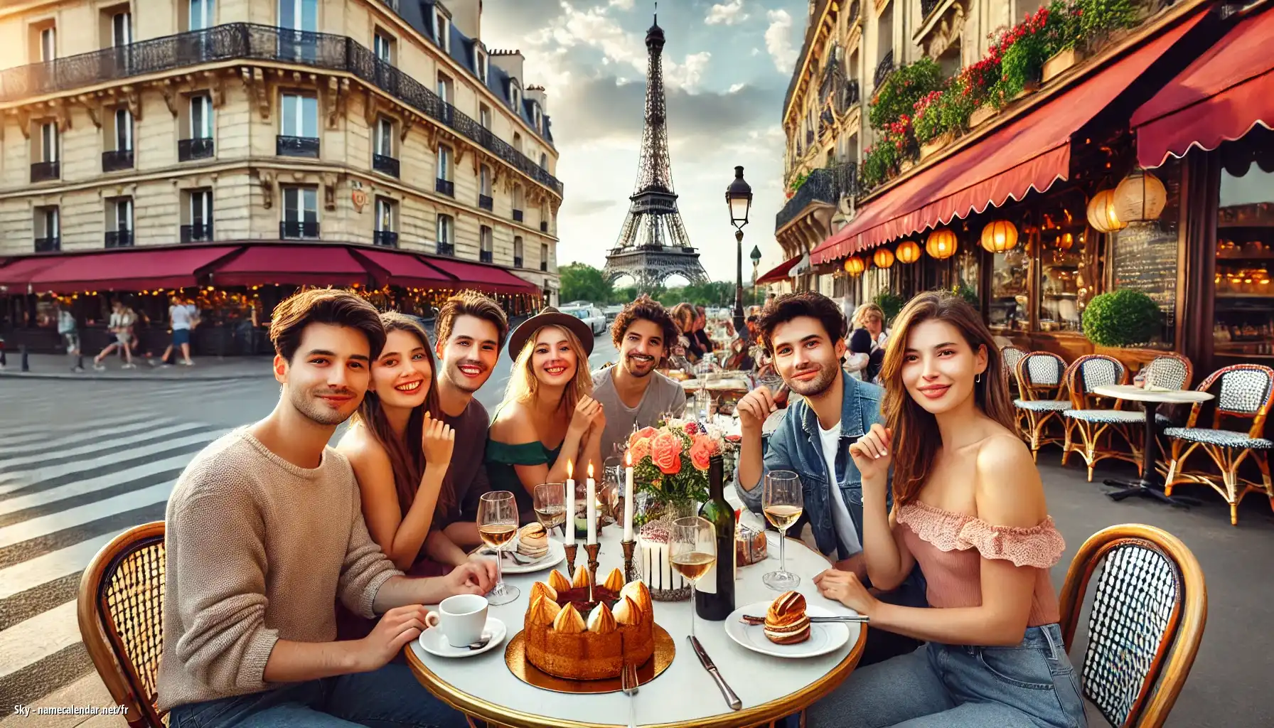 Célébration du jour du nom et du nom - Sky