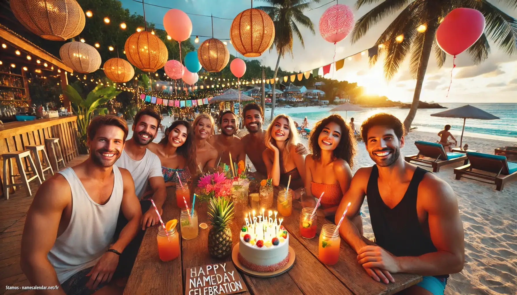 Célébration du jour du nom et du nom - Stamos