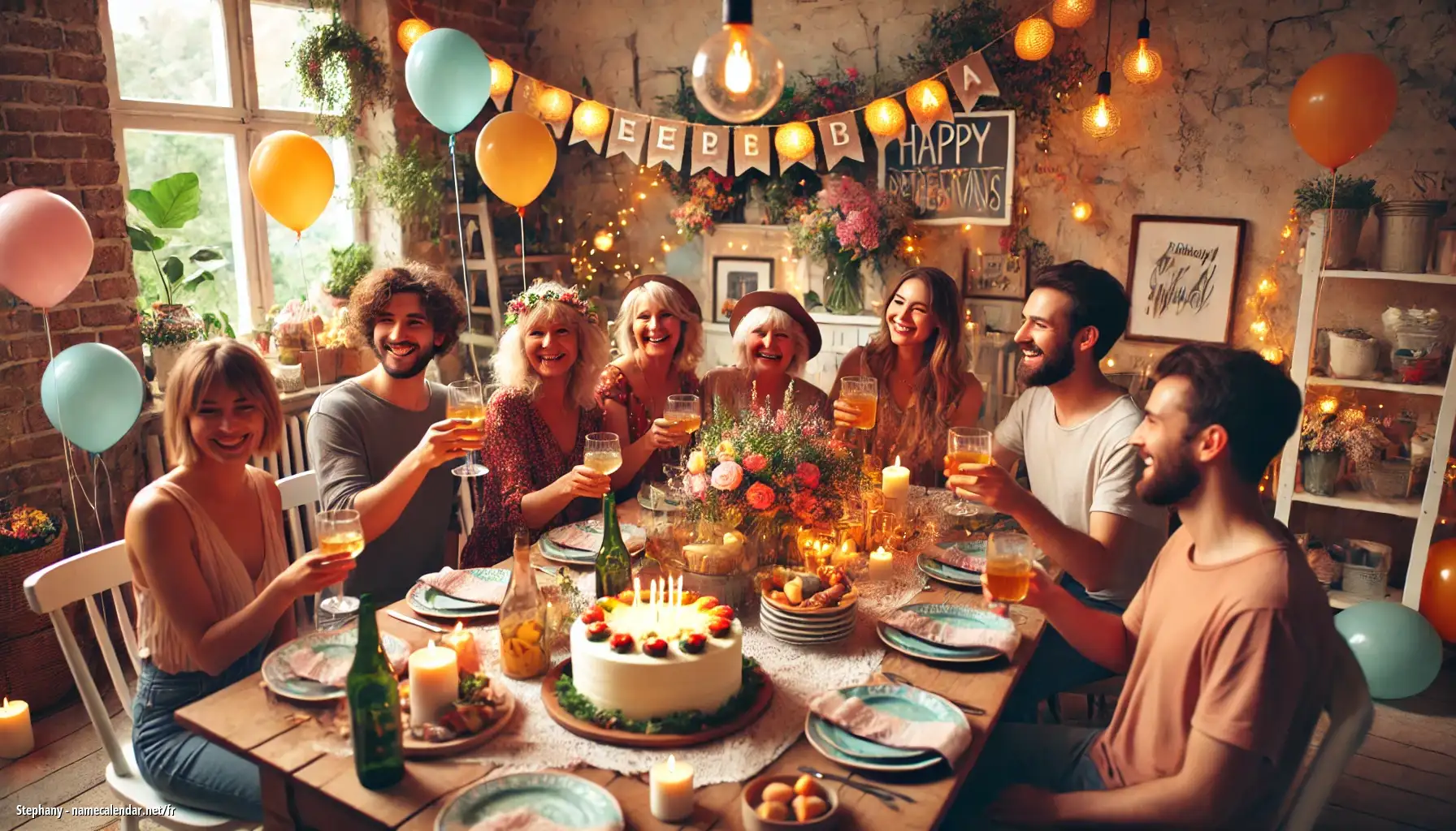 Célébration du jour du nom et du nom - Stephany