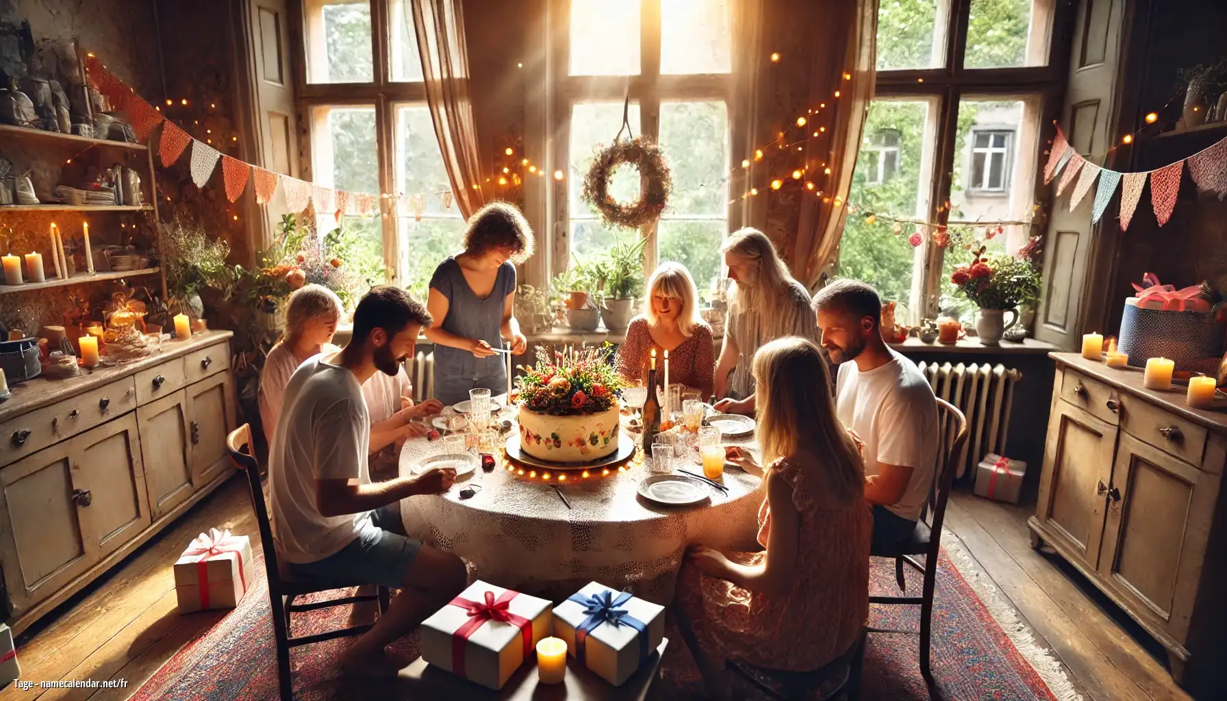 Célébration du jour du nom et du nom - Tage