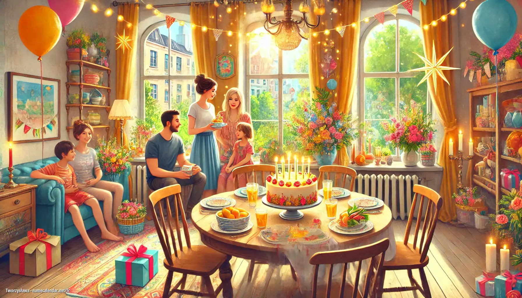 Célébration du jour du nom et du nom - Tworzysława