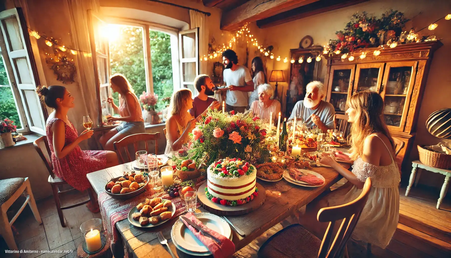 Célébration du jour du nom et du nom - Vittorino di Amiterno