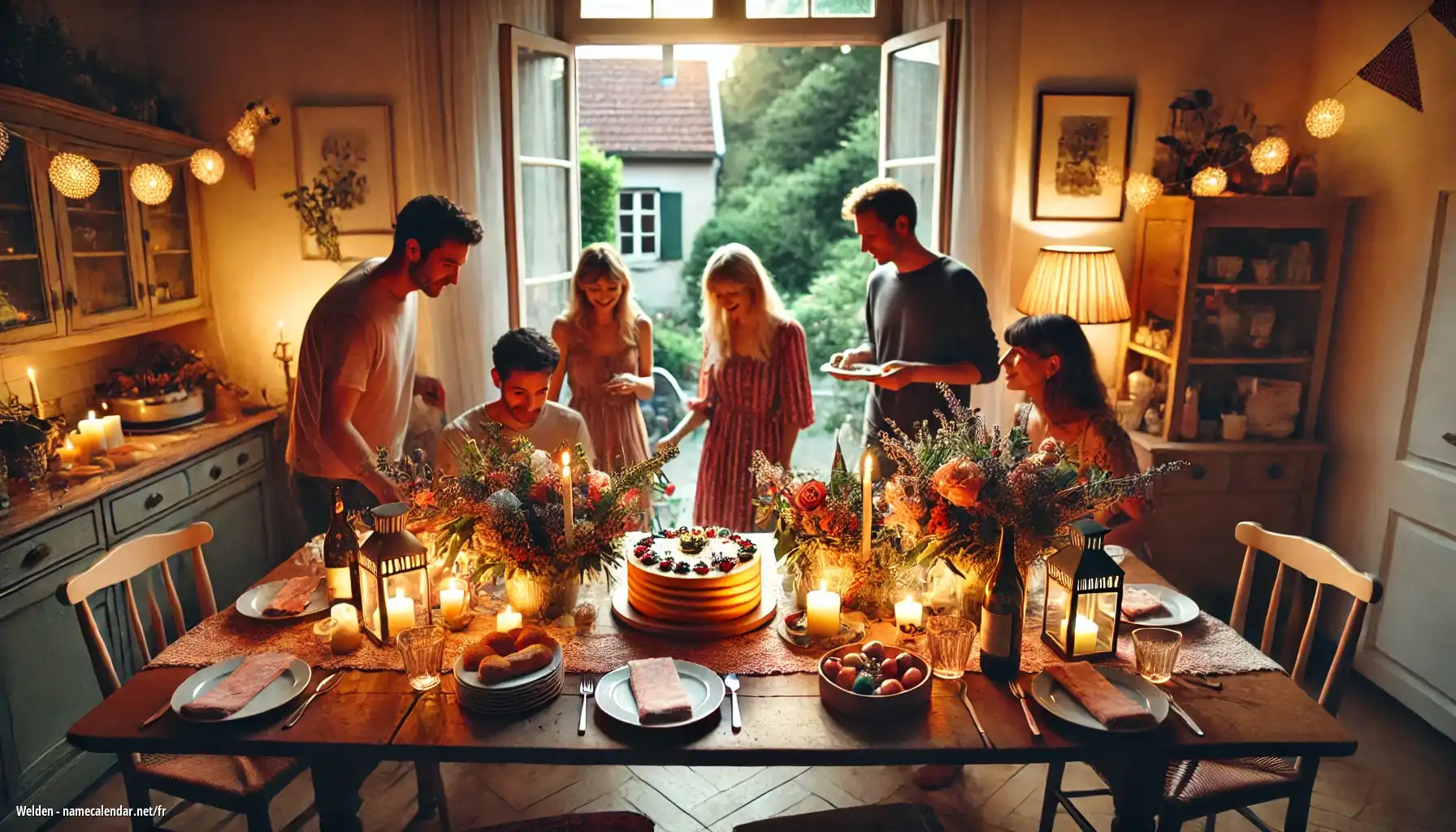 Célébration du jour du nom et du nom - Welden