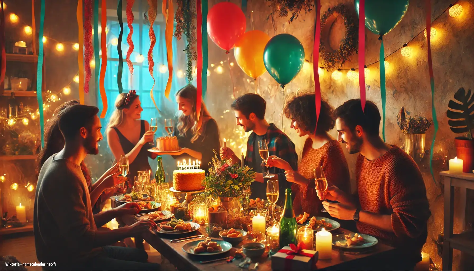 Célébration du jour du nom et du nom - Wiktoria