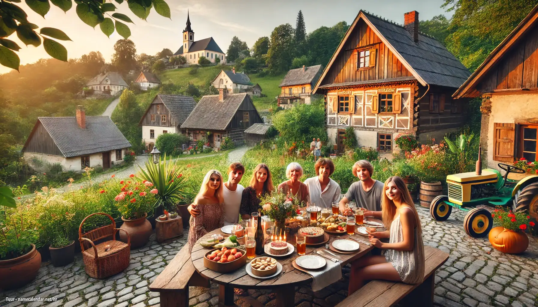 Proslava imendana i imendana - Tuur