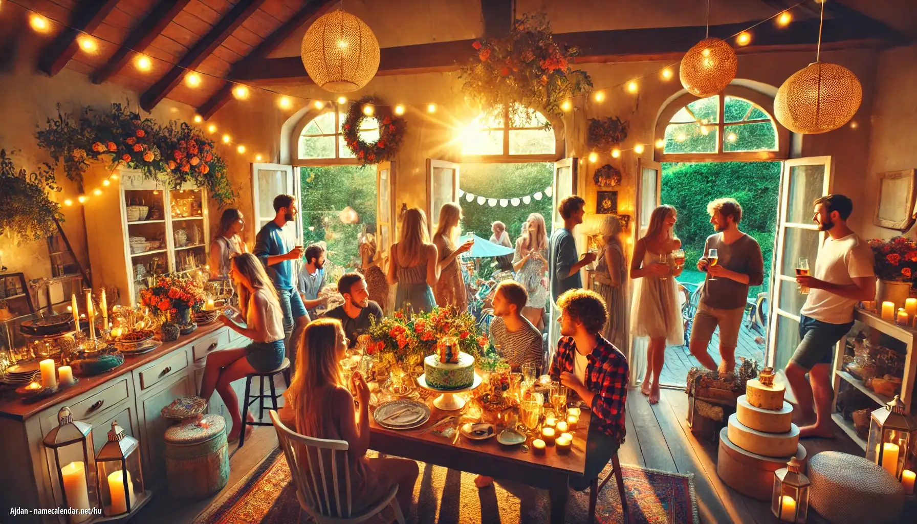 Névnap és név megünneplése - Ajdan