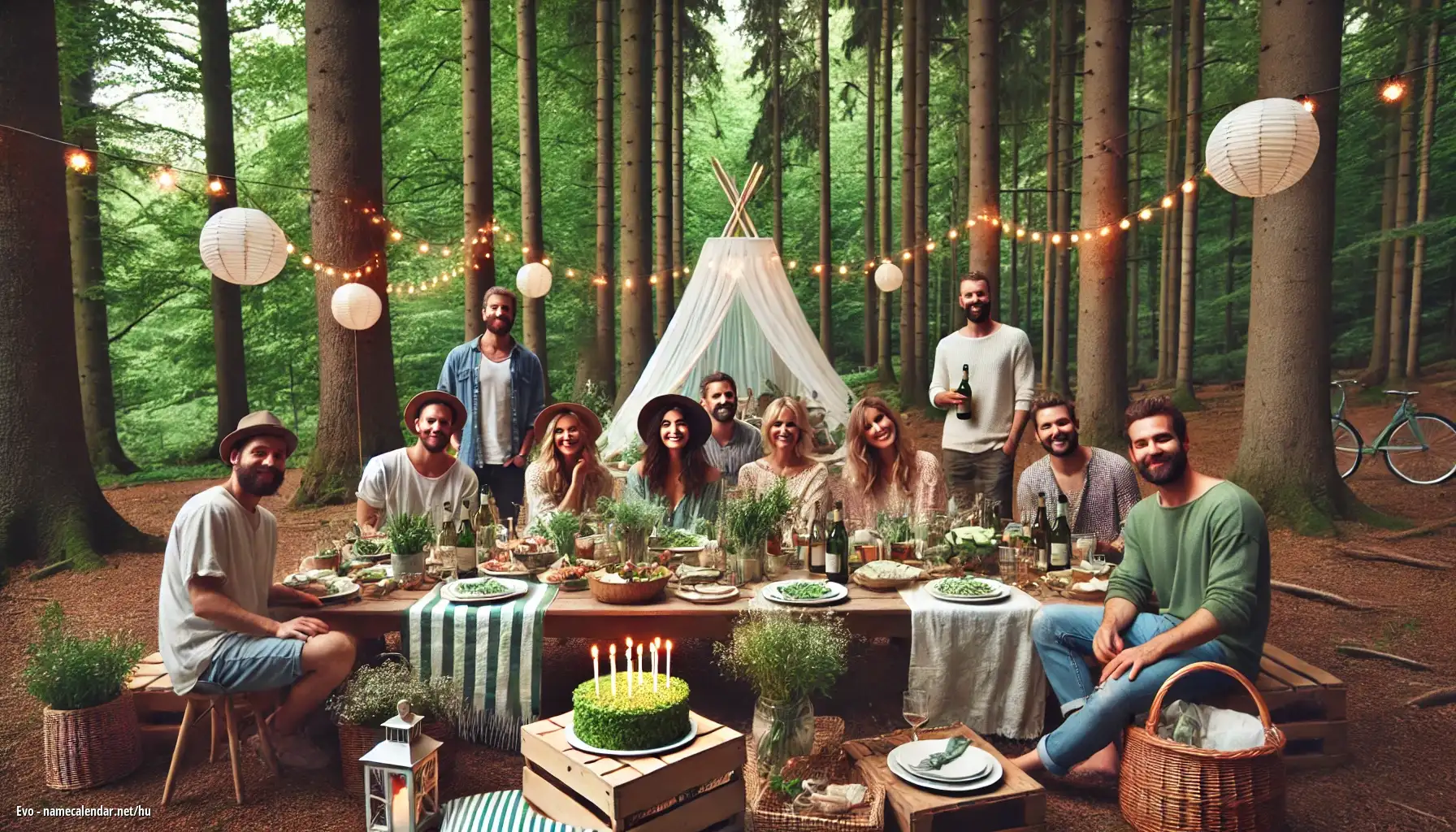 Névnap és név megünneplése - Evo