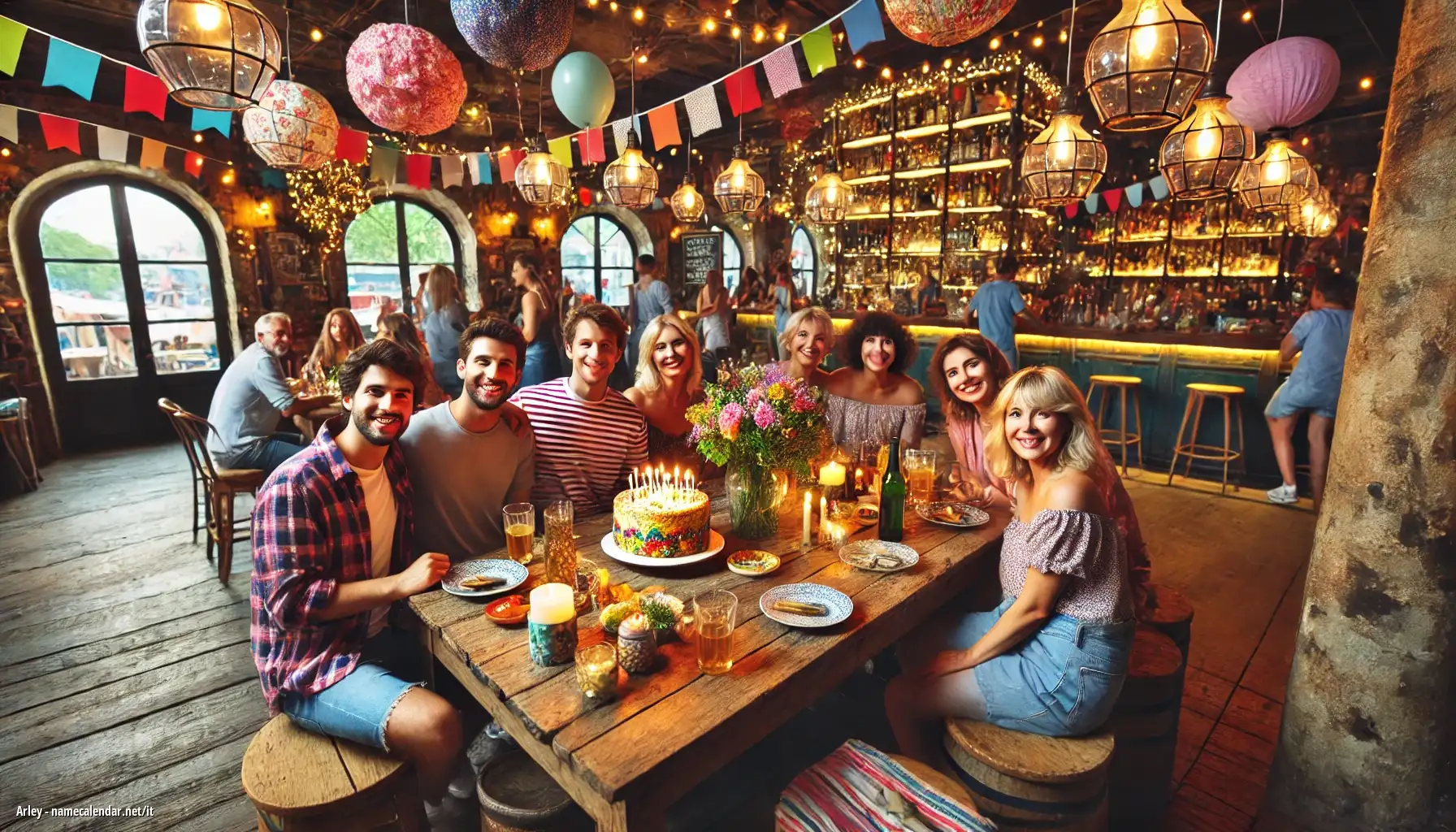 Celebrazione dell'onomastico e del nome - Arley