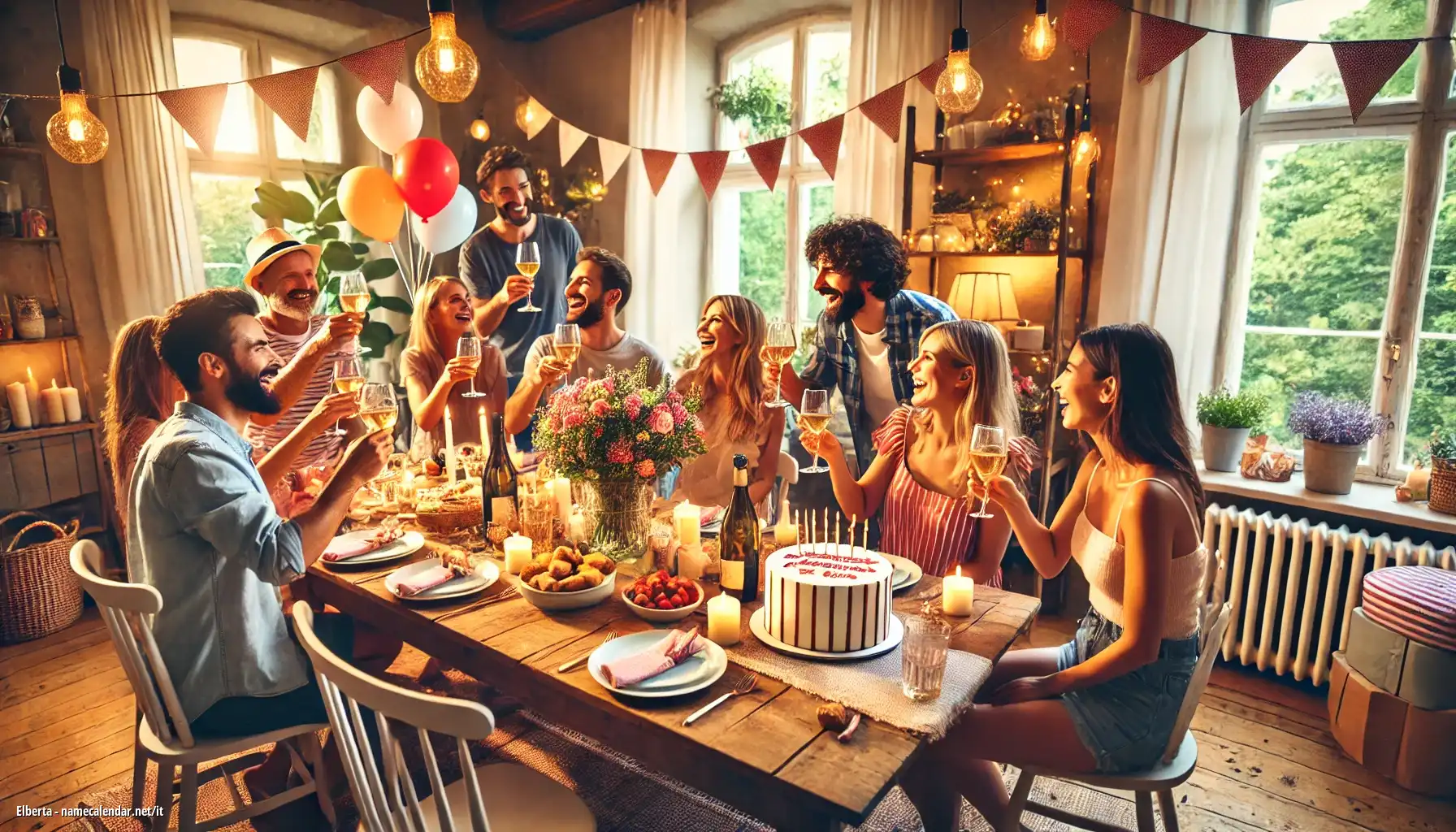 Celebrazione dell'onomastico e del nome - Elberta