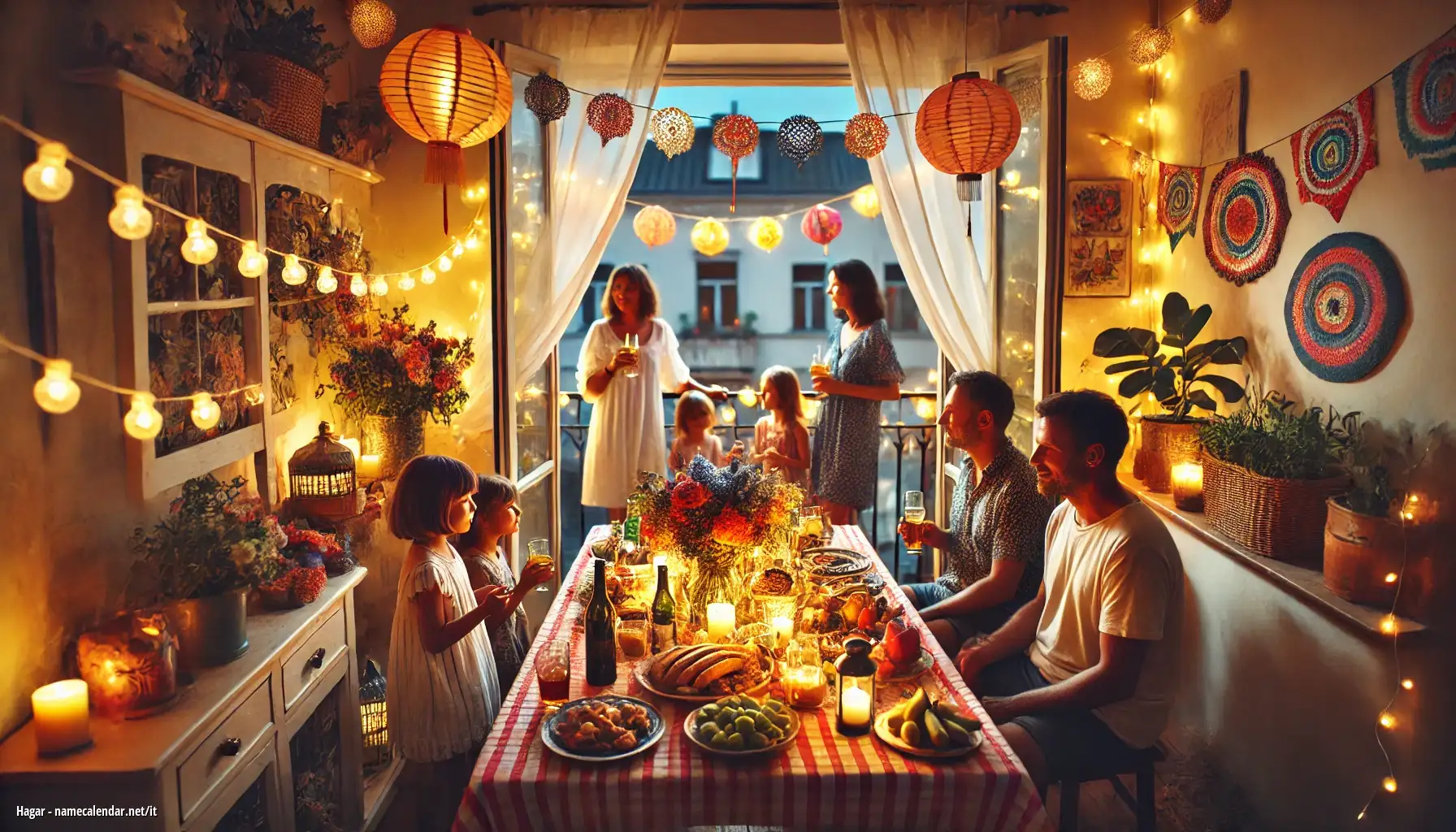 Celebrazione dell'onomastico e del nome - Hagar