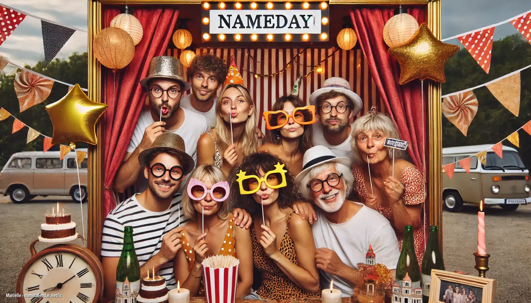 Celebrazione dell'onomastico e del nome - Marielle