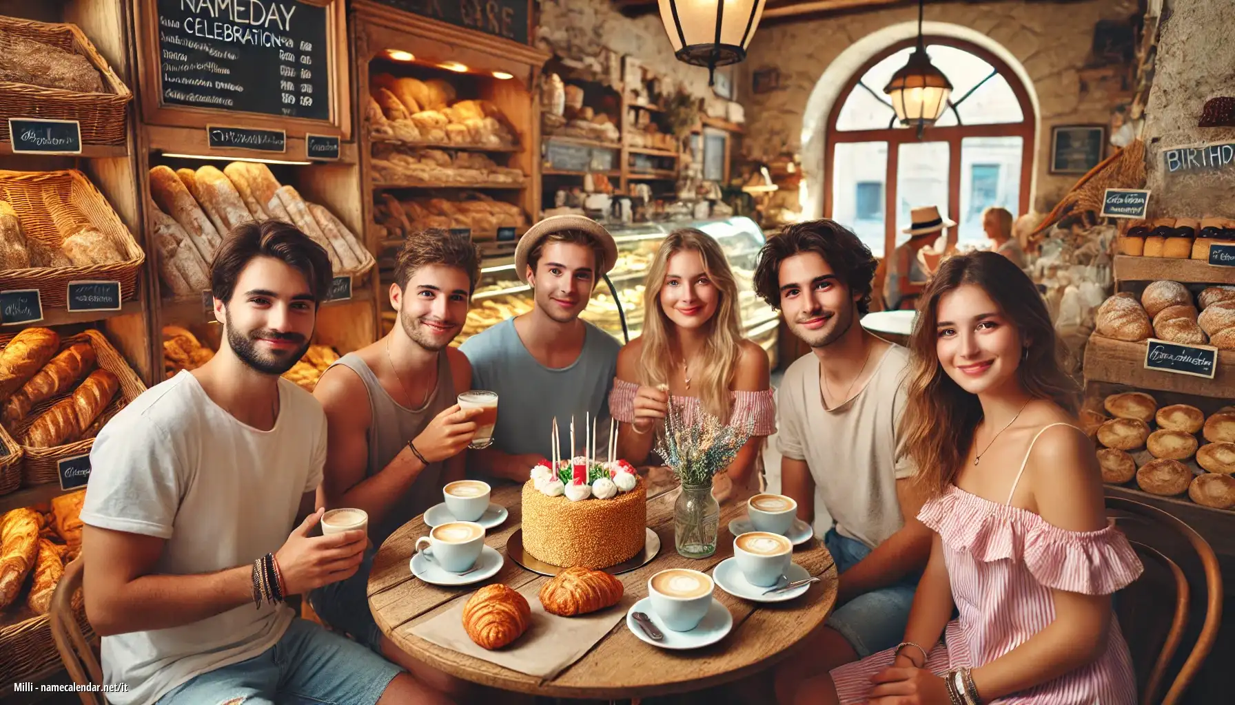 Celebrazione dell'onomastico e del nome - Milli