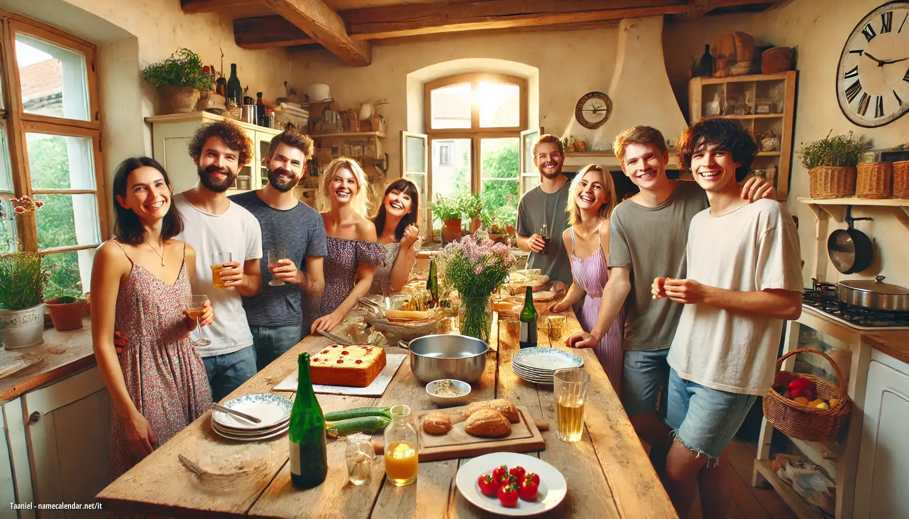 Celebrazione dell'onomastico e del nome - Taaniel