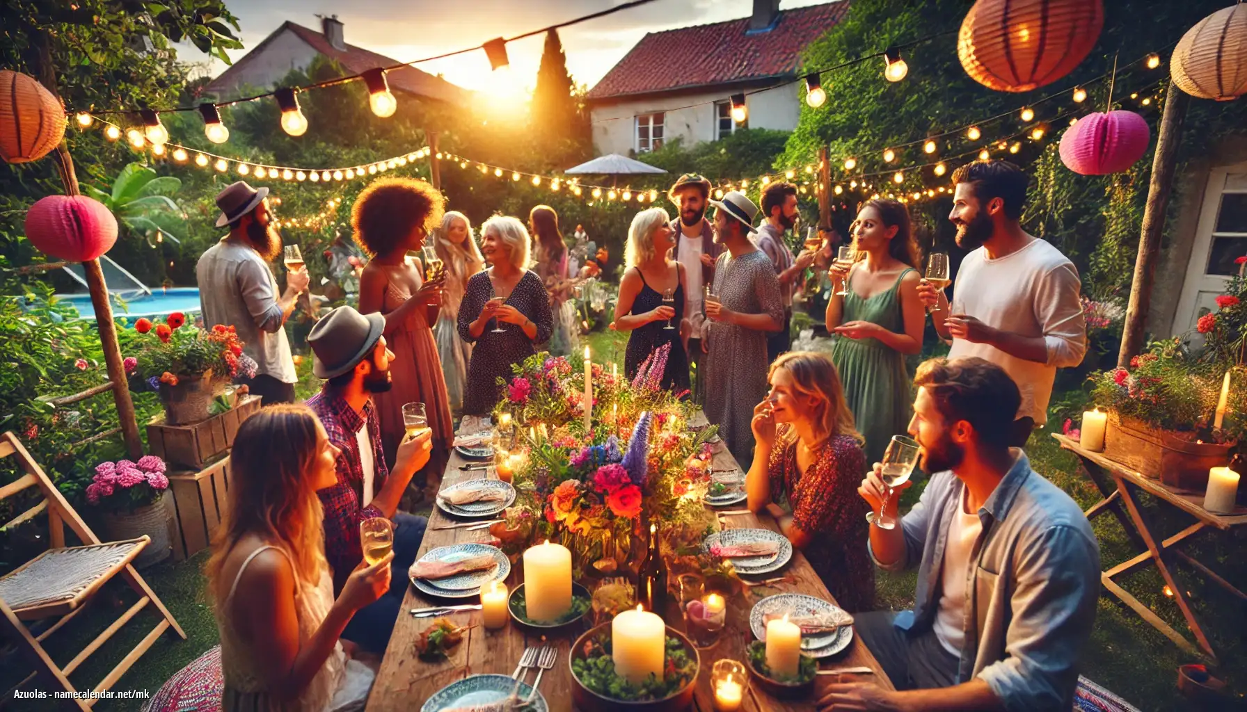 Прослава на именден и име - Azuolas