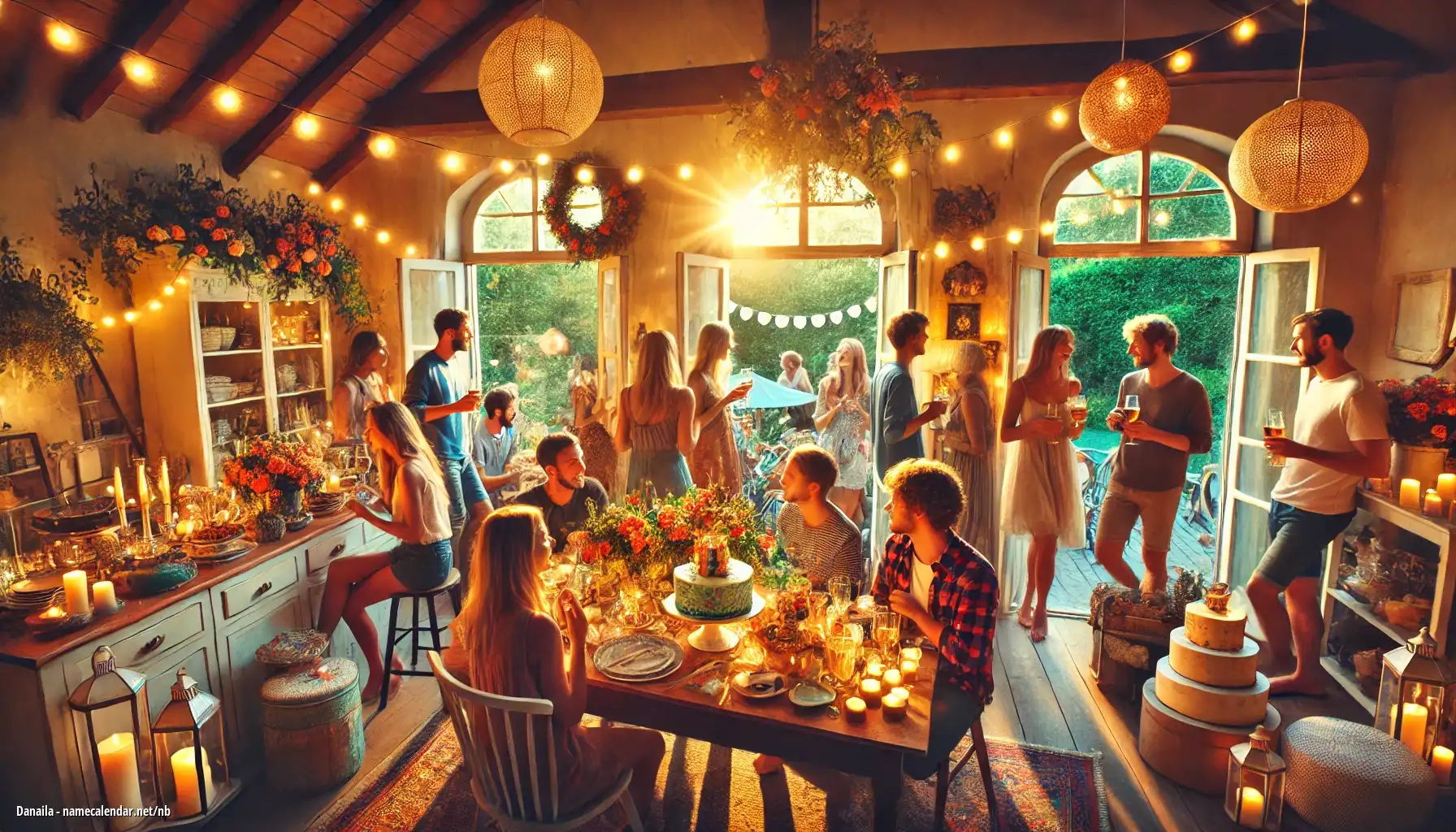 Feiring av navnedag og navn - Danaila