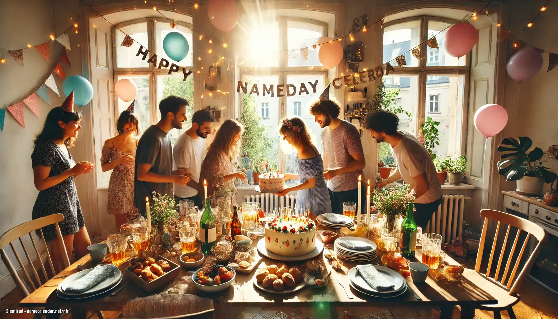 Feiring av navnedag og navn - Siemirad