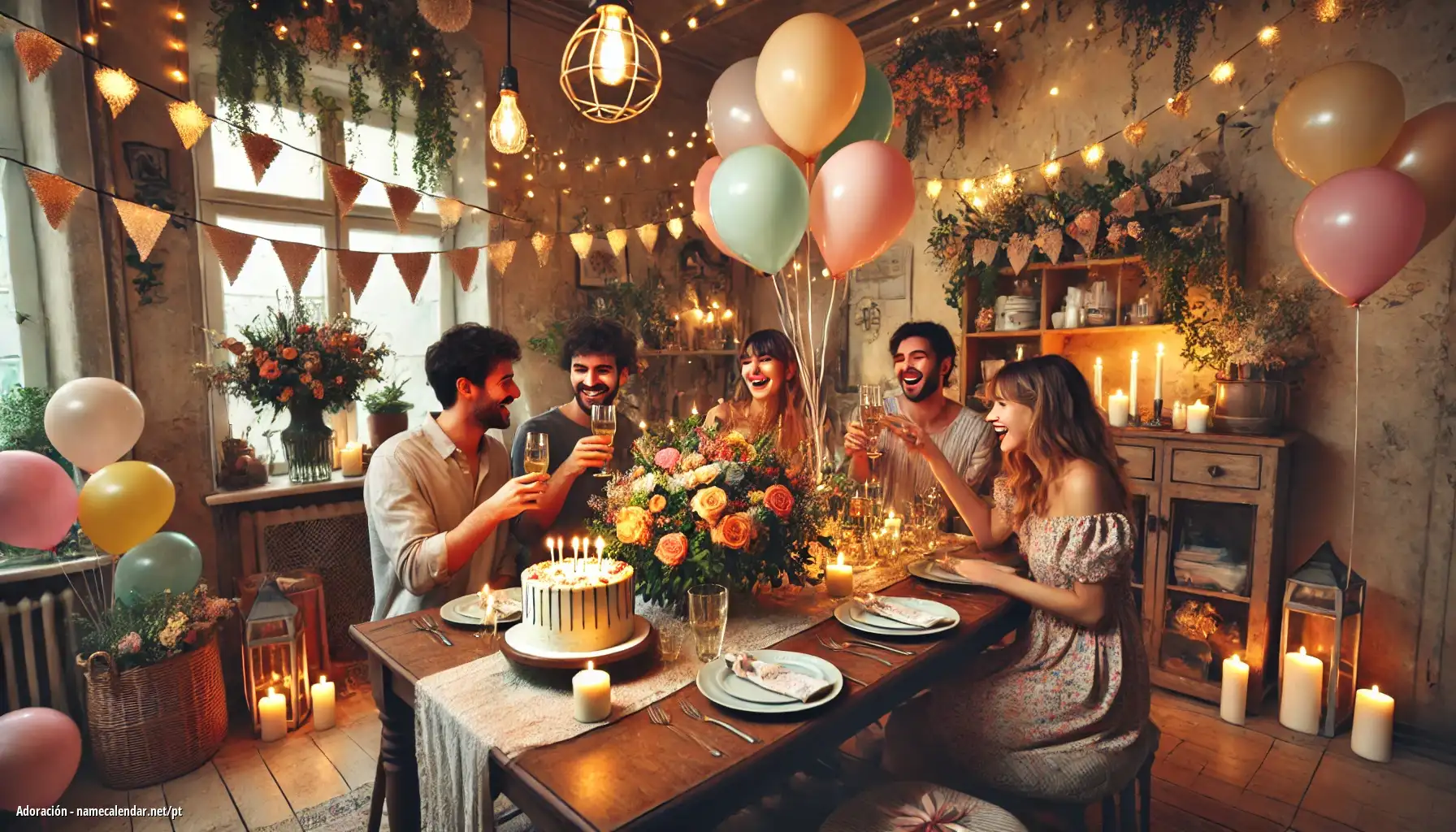 Celebração do dia do nome e nome - Adoración