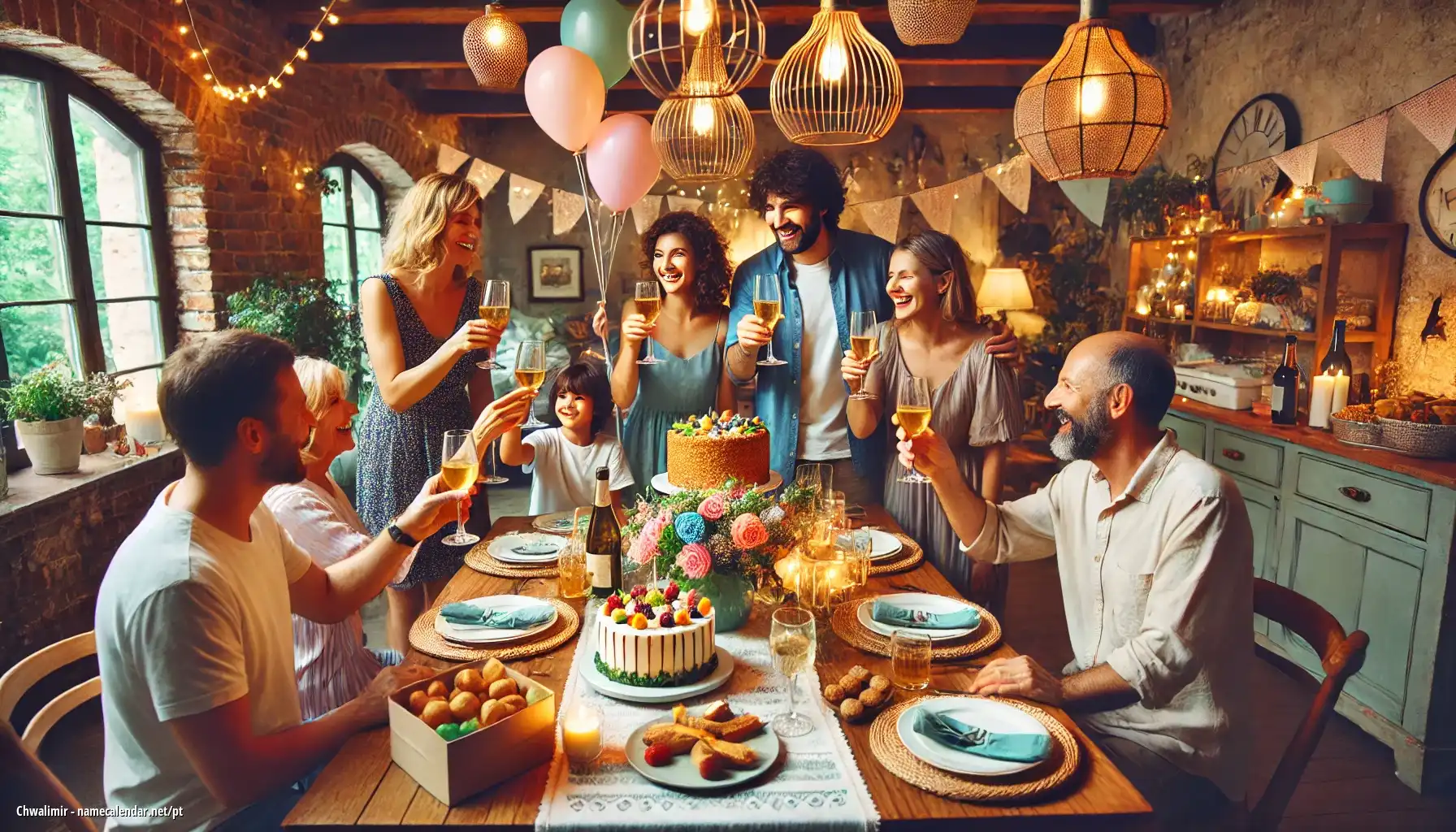 Celebração do dia do nome e nome - Chwalimir