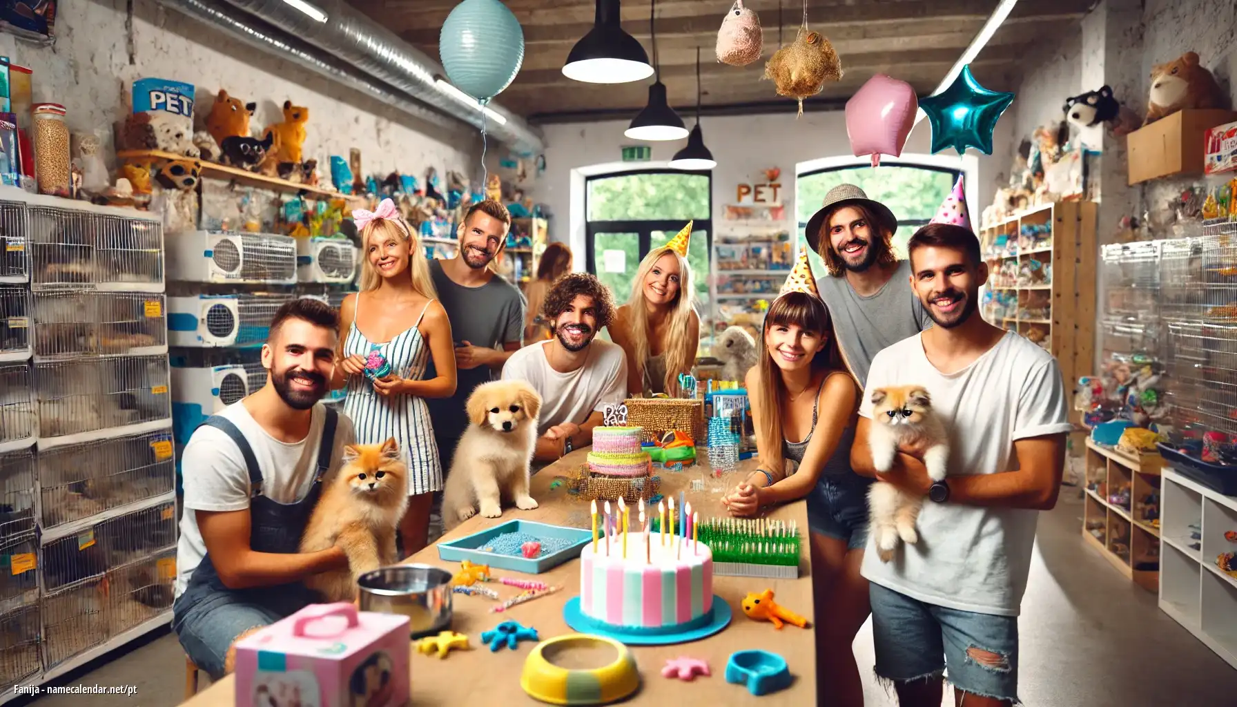 Celebração do dia do nome e nome - Fanija