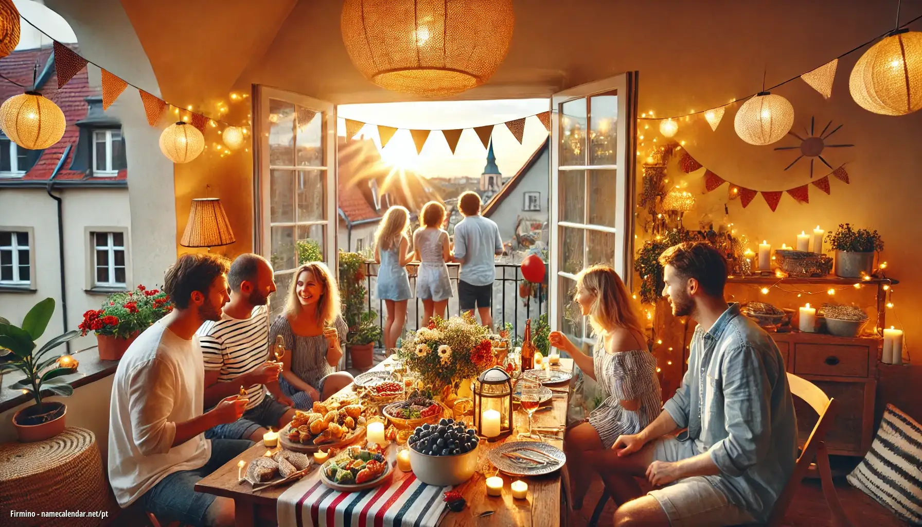 Celebração do dia do nome e nome - Firmino