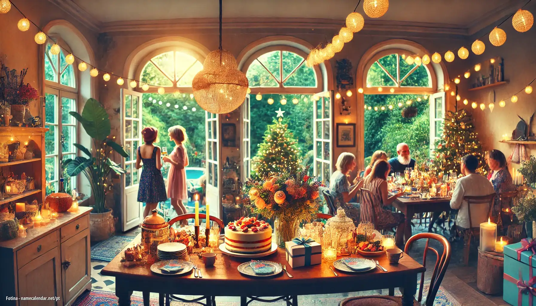 Celebração do dia do nome e nome - Fotina