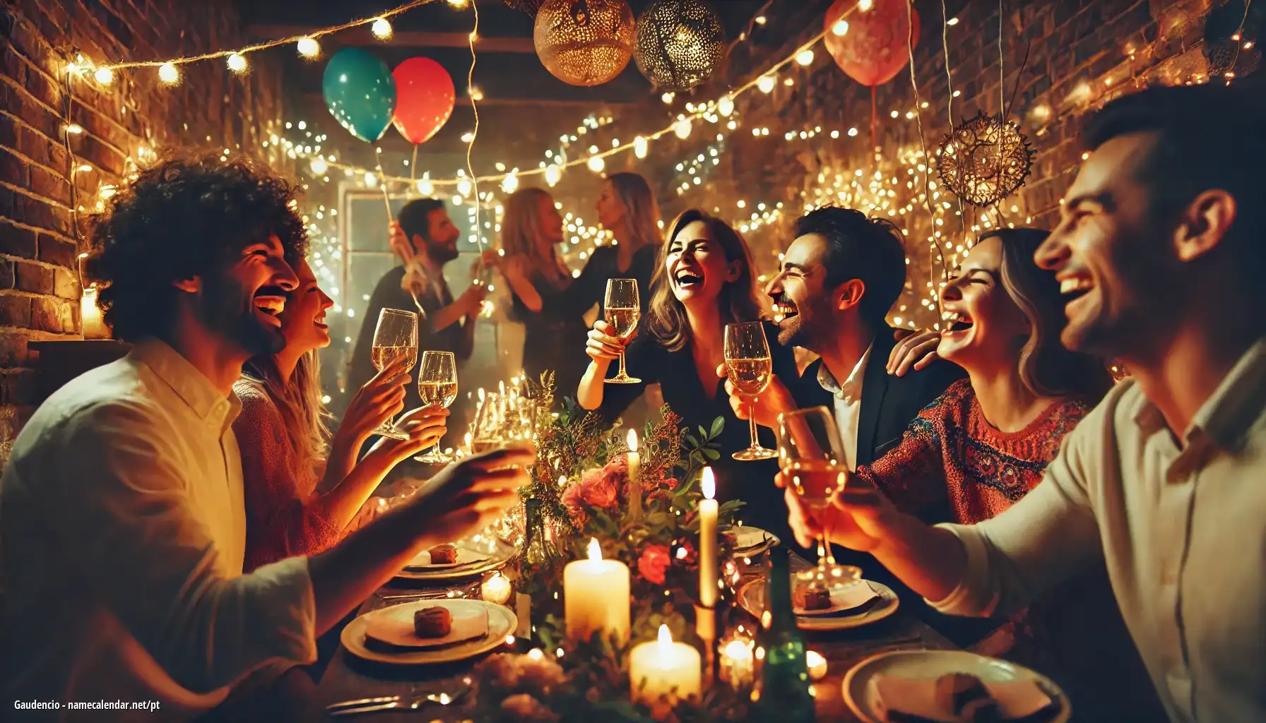 Celebração do dia do nome e nome - Gaudencio