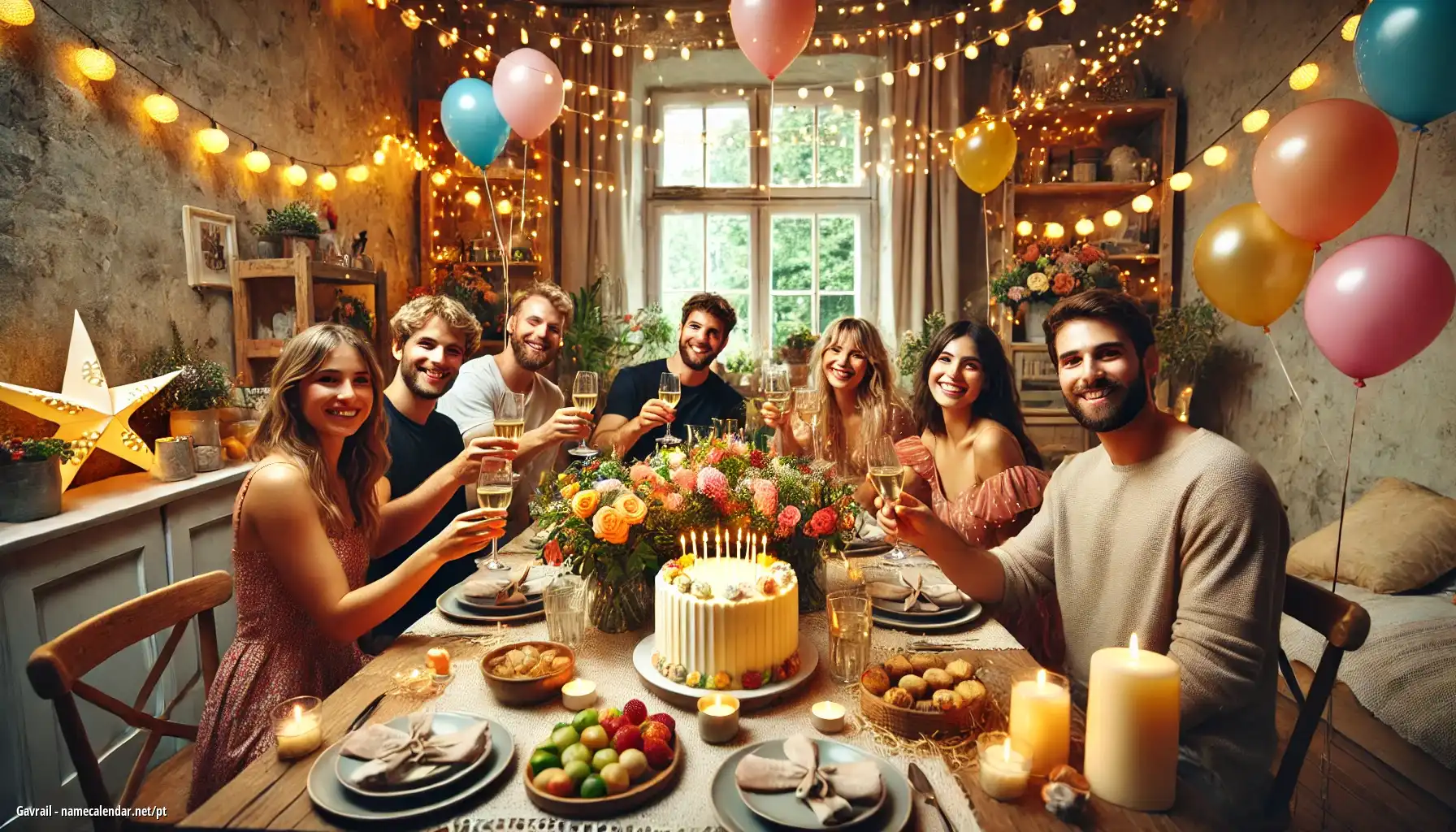 Celebração do dia do nome e nome - Gavrail