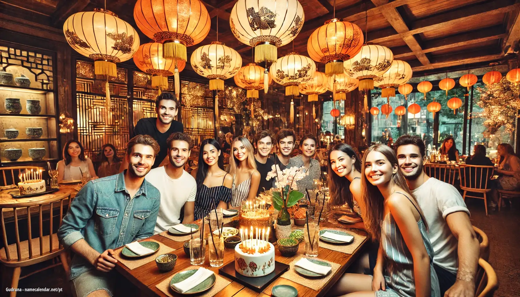 Celebração do dia do nome e nome - Gudruna