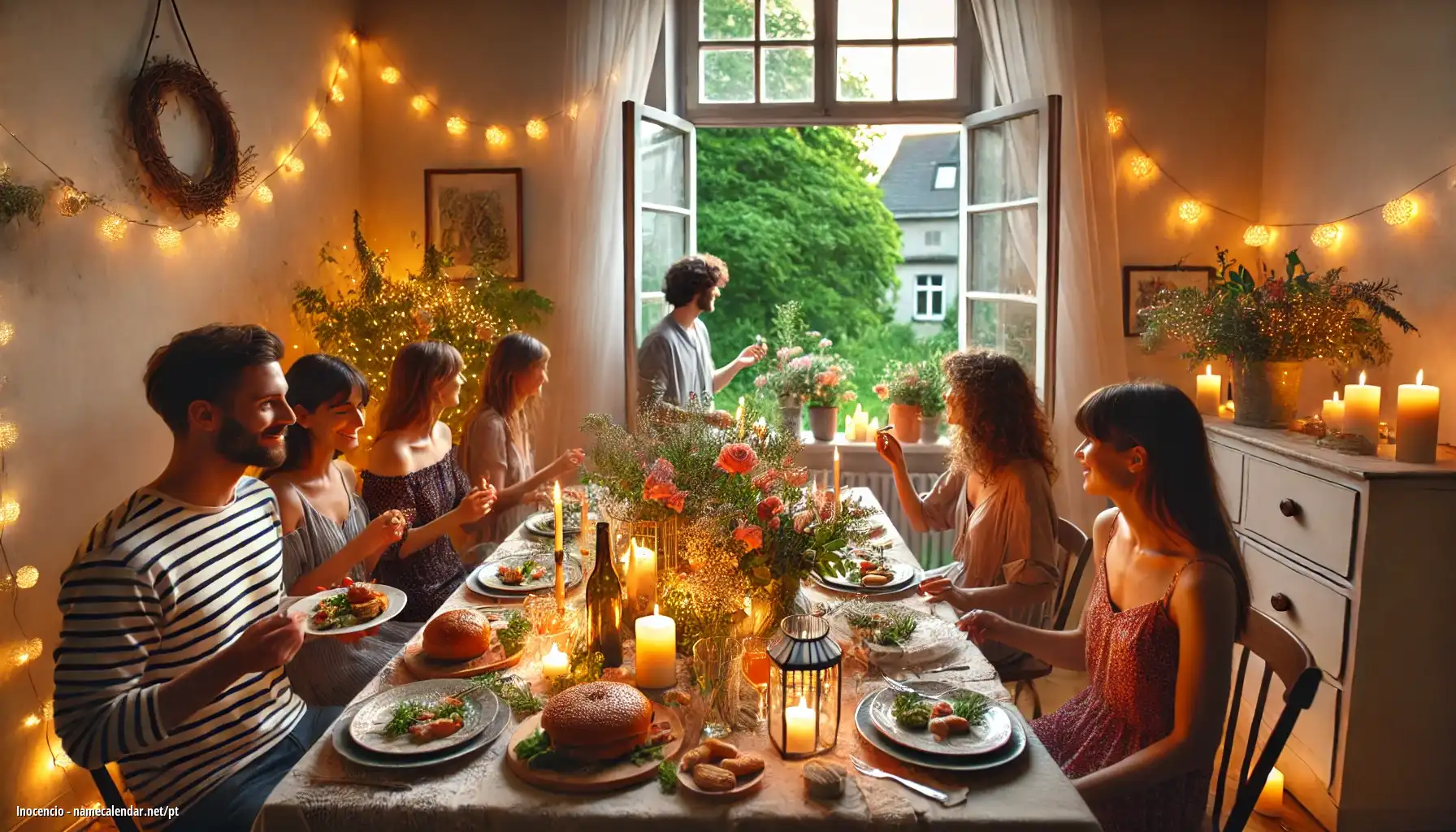 Celebração do dia do nome e nome - Inocencio