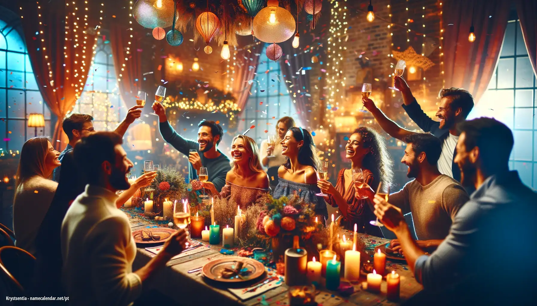 Celebração do dia do nome e nome - Krystsentia