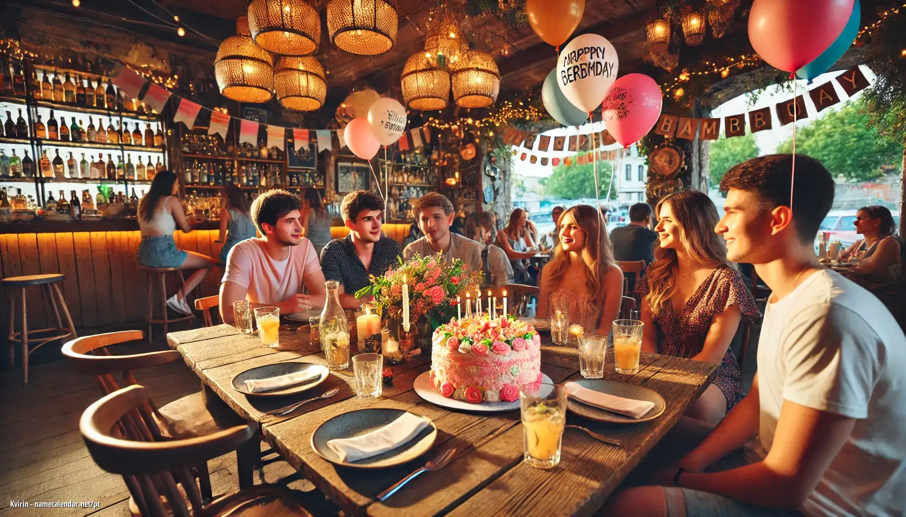 Celebração do dia do nome e nome - Kvirin