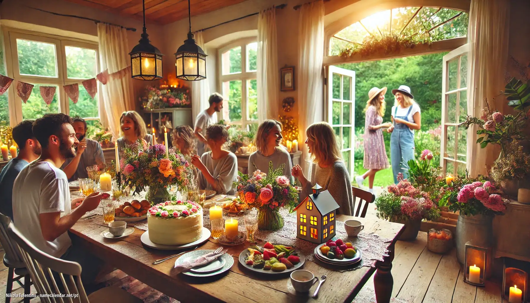 Celebração do dia do nome e nome - Nikola Tolentino