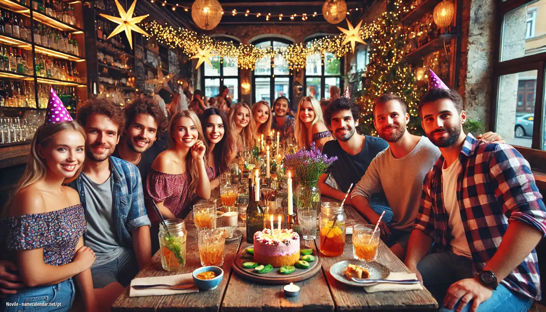 Celebração do dia do nome e nome - Novile