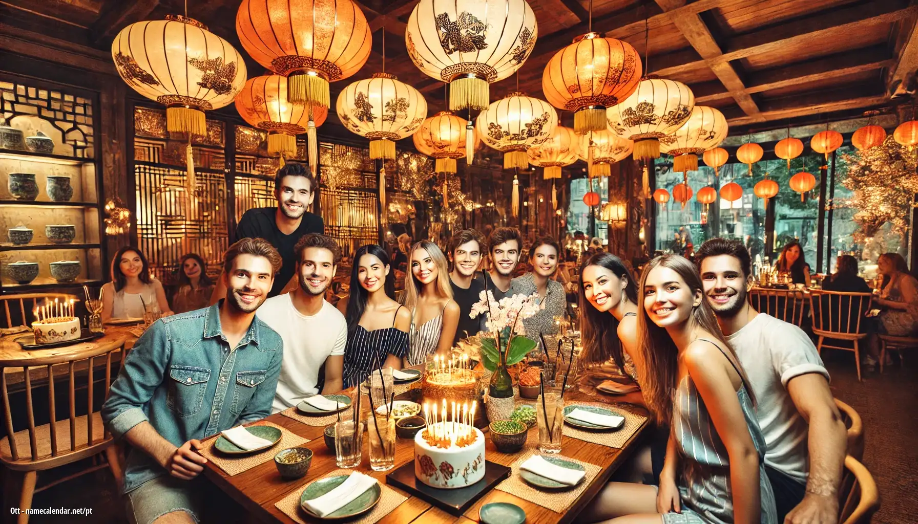 Celebração do dia do nome e nome - Ott