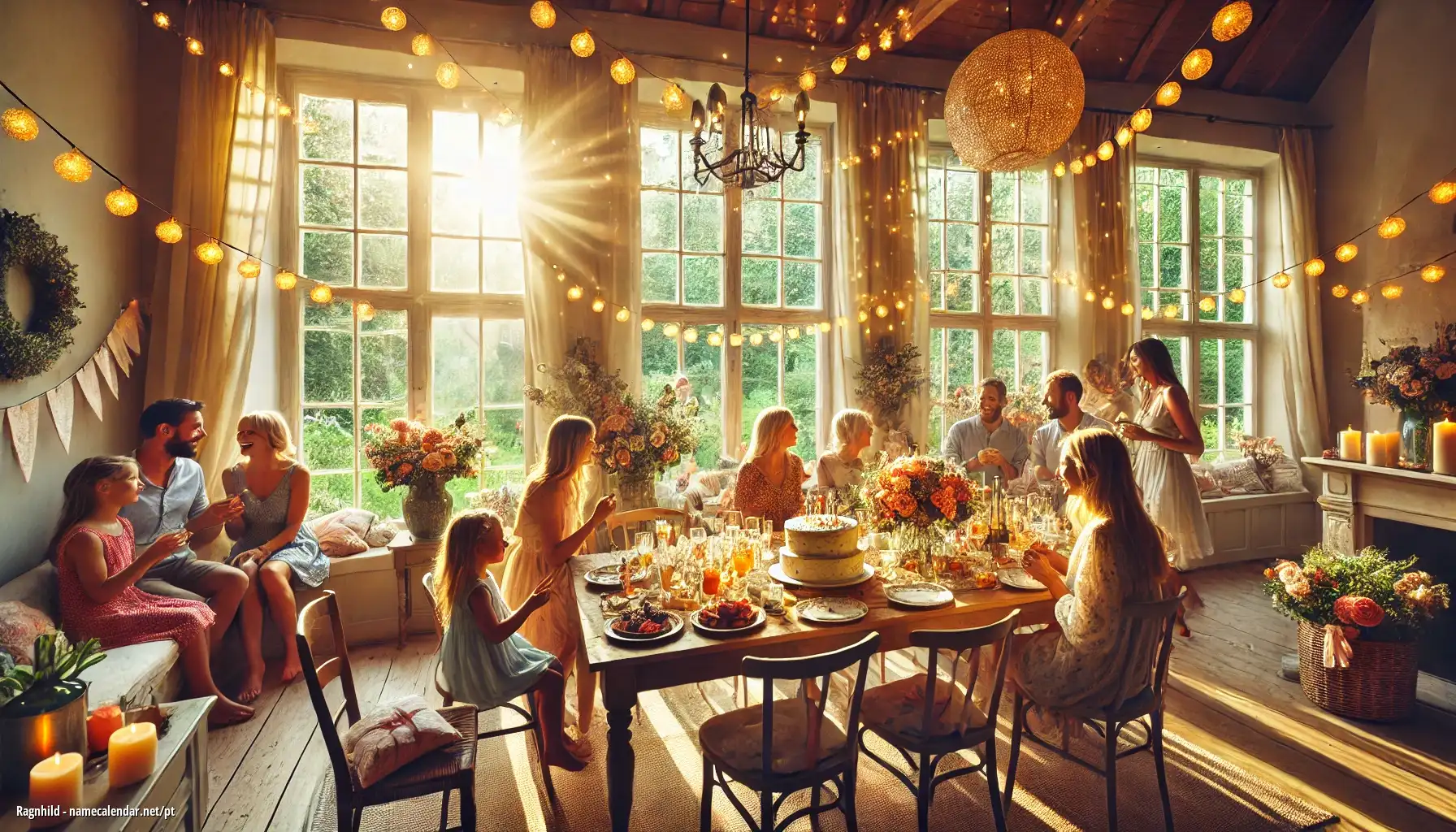 Celebração do dia do nome e nome - Ragnhild