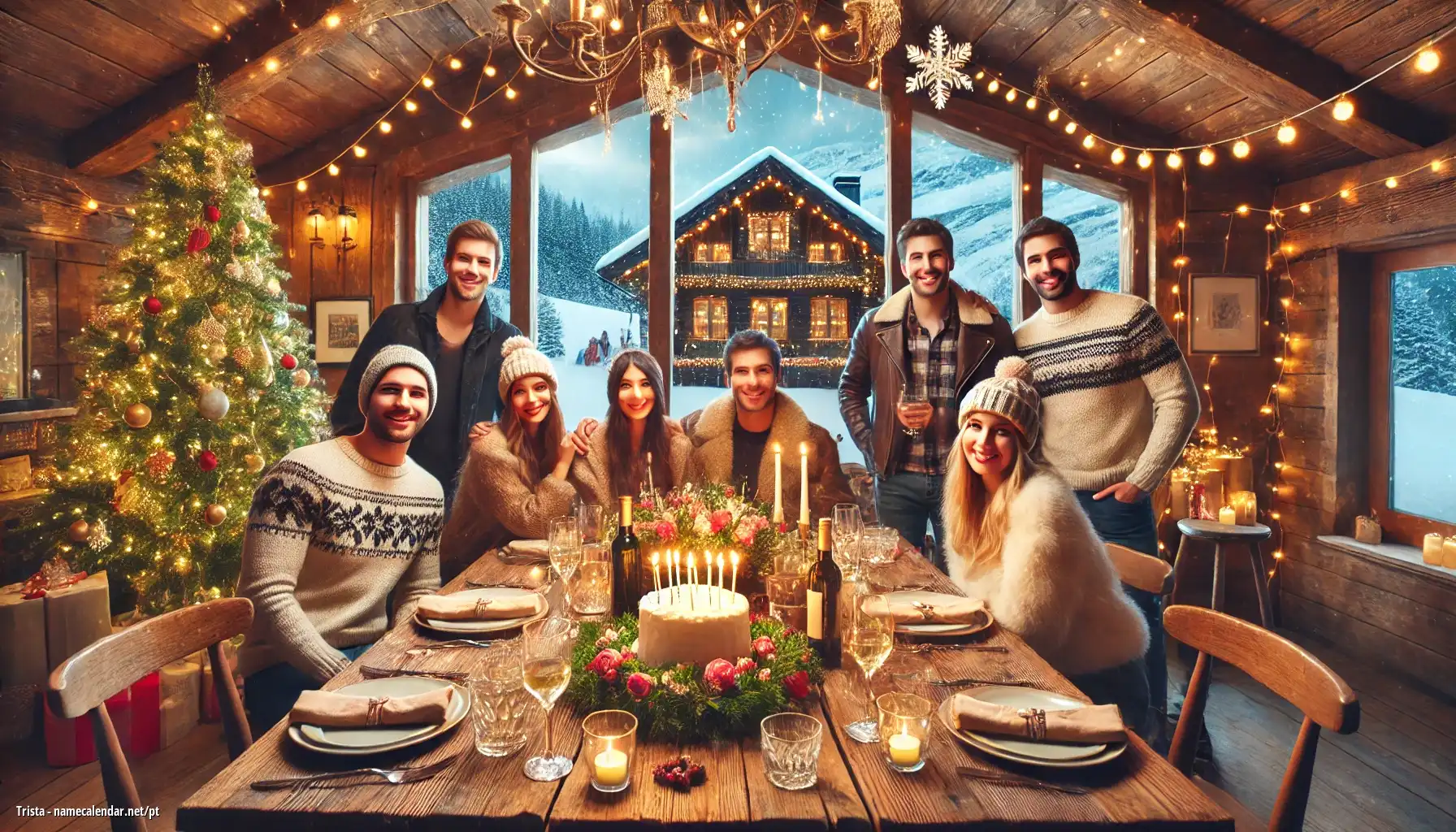 Celebração do dia do nome e nome - Trista