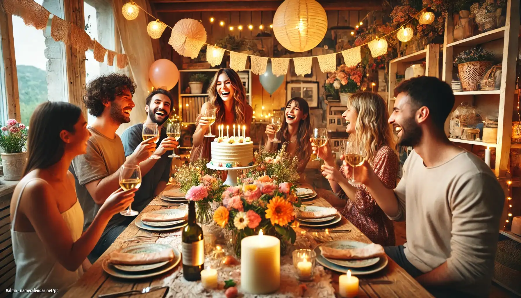 Celebração do dia do nome e nome - Valma