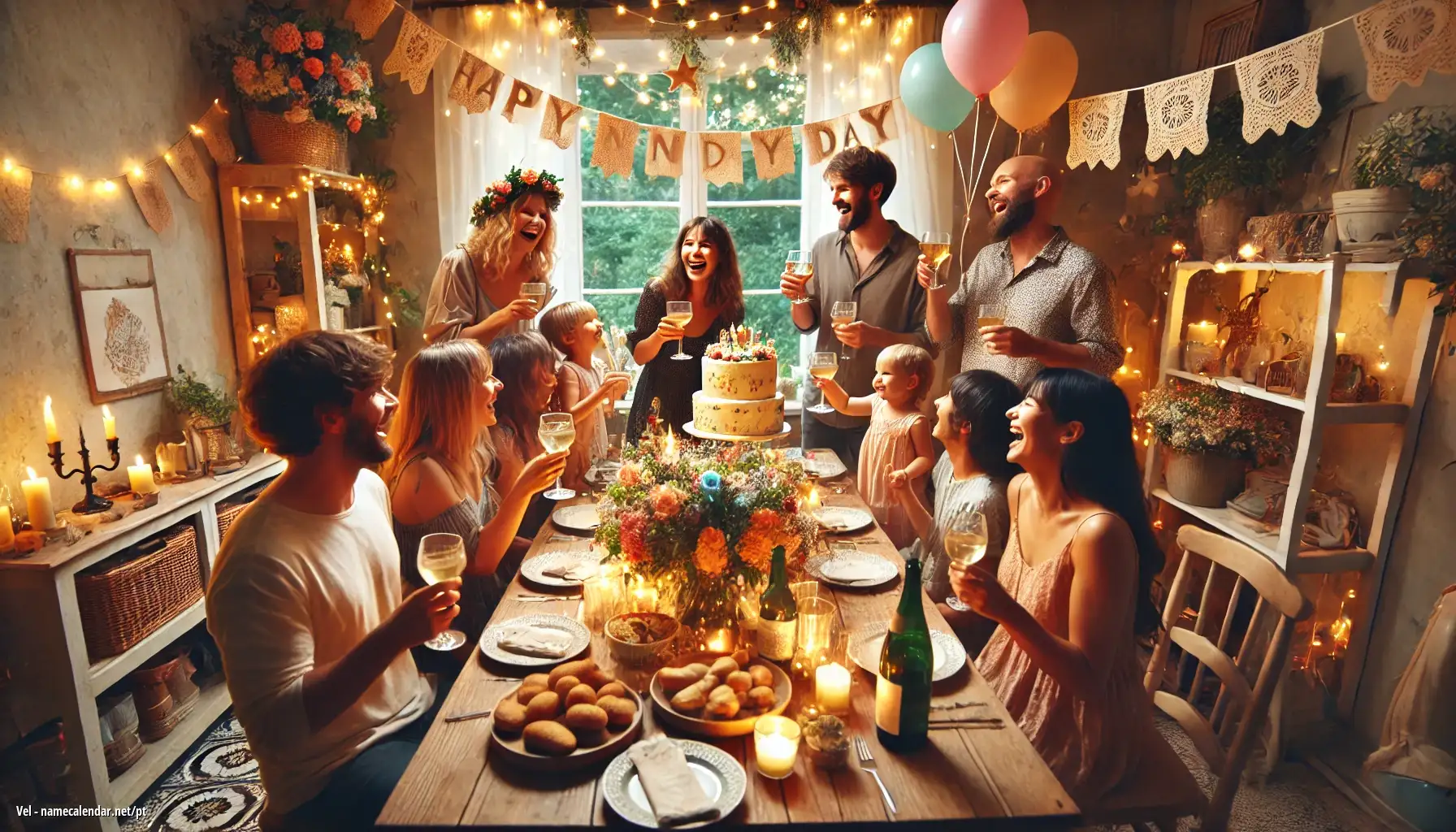 Celebração do dia do nome e nome - Vel