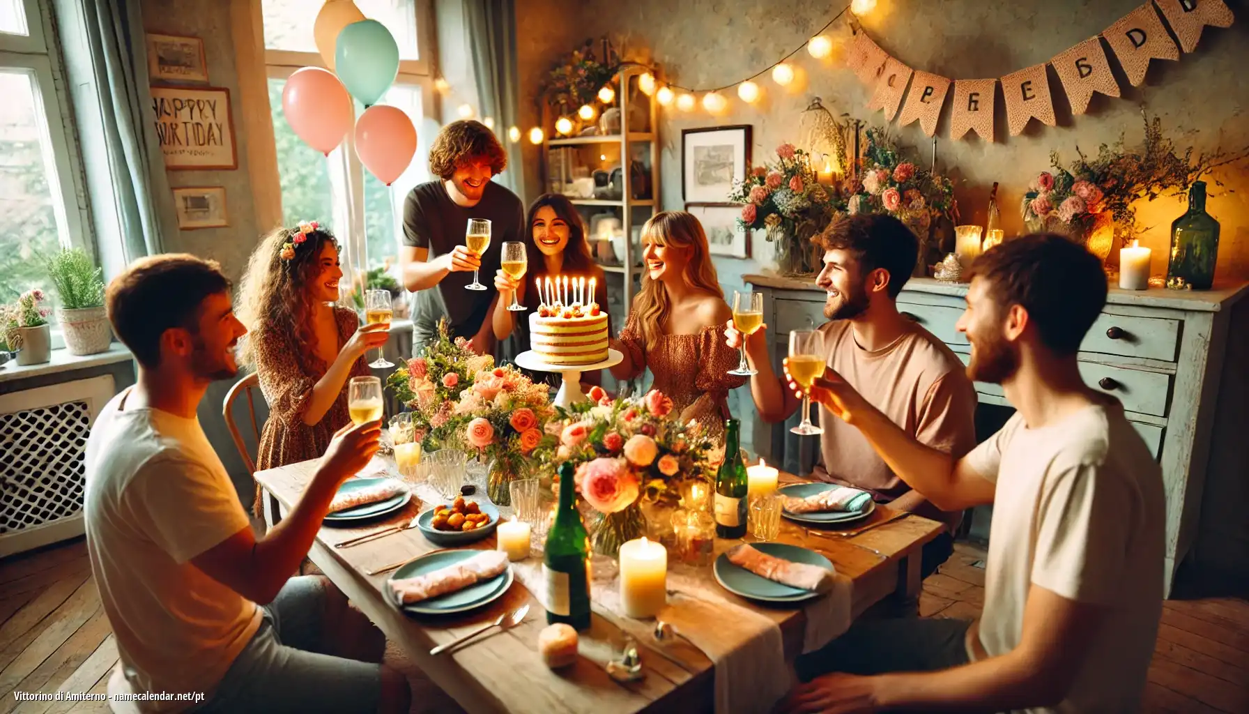 Celebração do dia do nome e nome - Vittorino di Amiterno