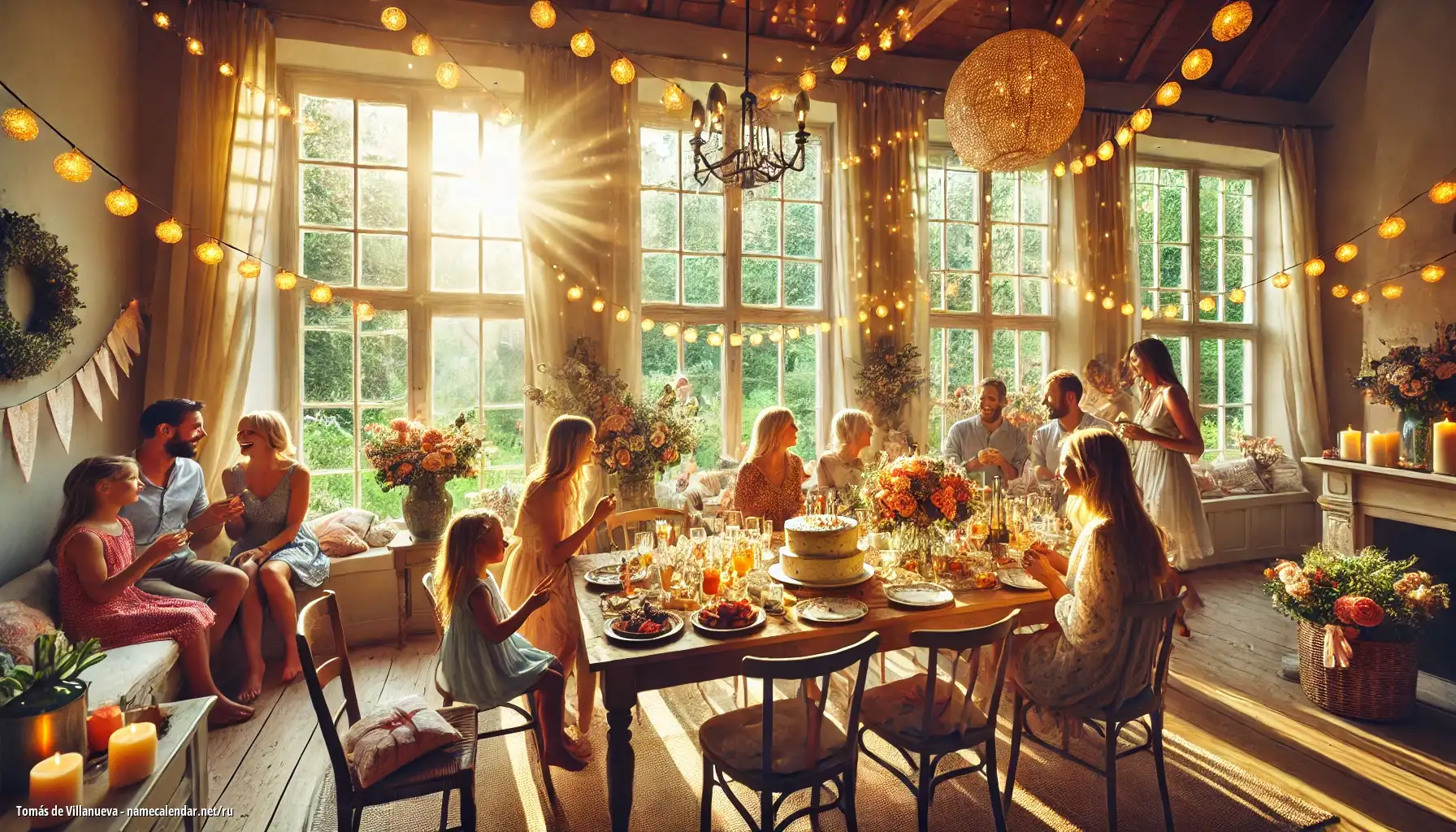 Празднование именин и именин - Tomás de Villanueva