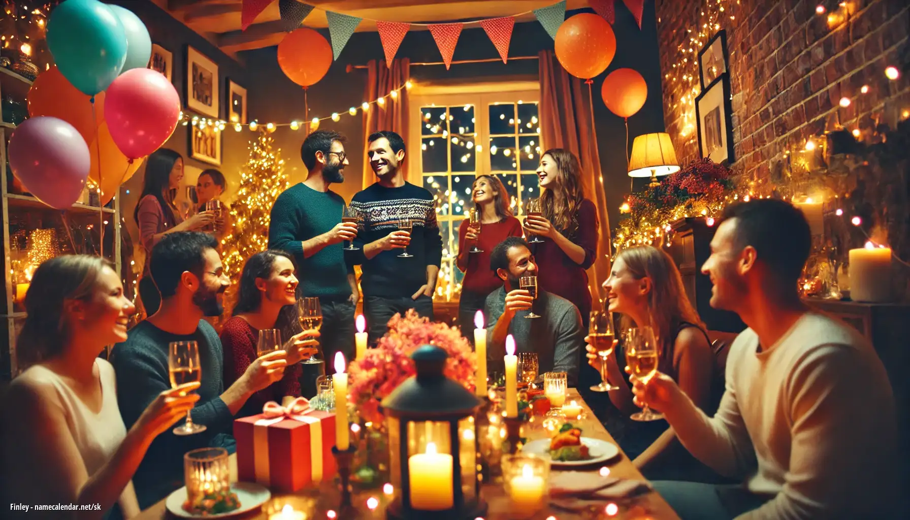 Oslava menín a mien - Finley