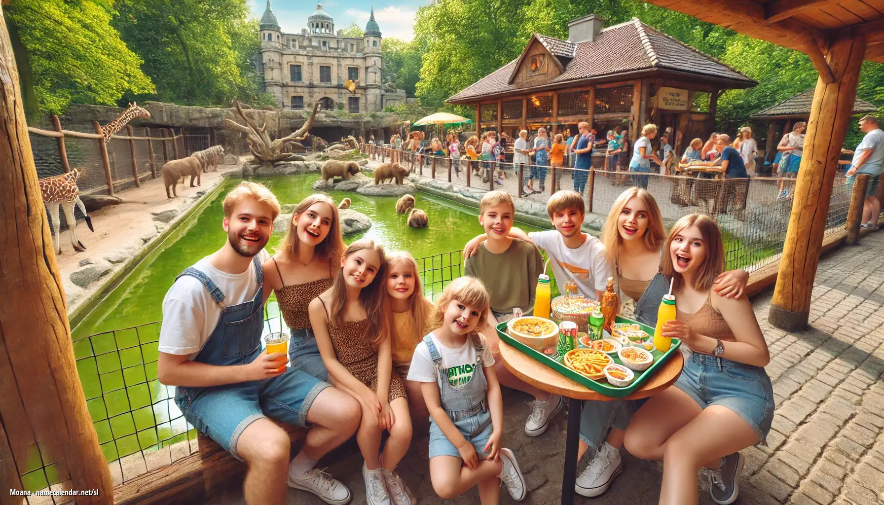 Praznovanje imendana in imena - Moana