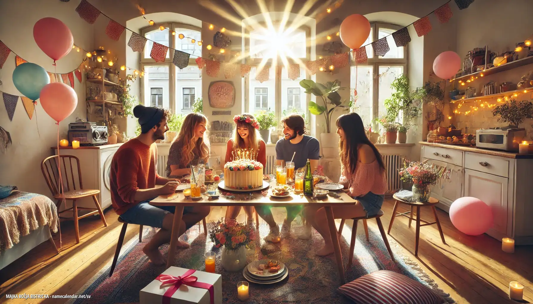 Firande av namnsdag och namn - MAJKA BOŽJA BISTRICKA