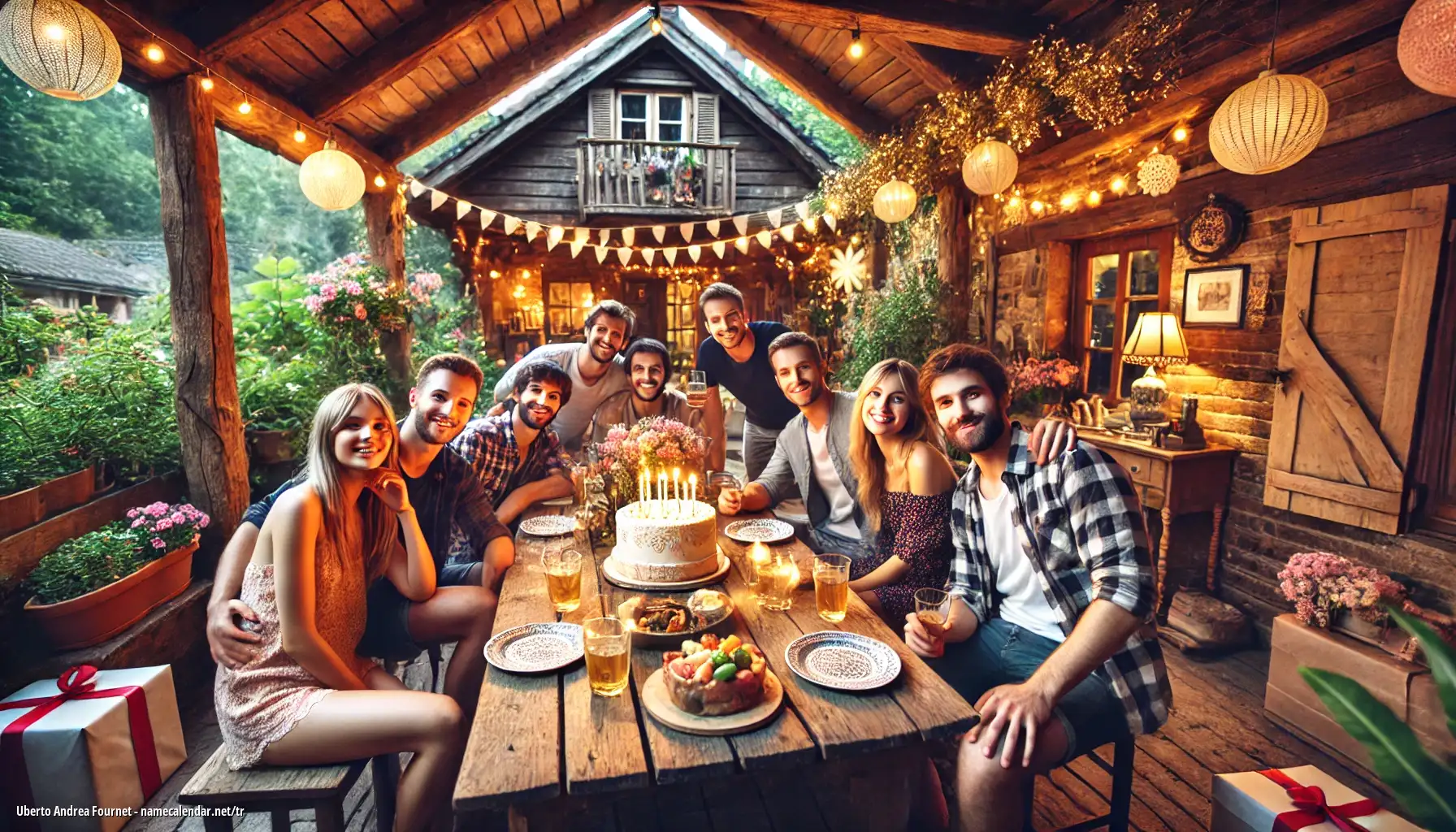 İsim günü ve isim kutlaması - Uberto Andrea Fournet