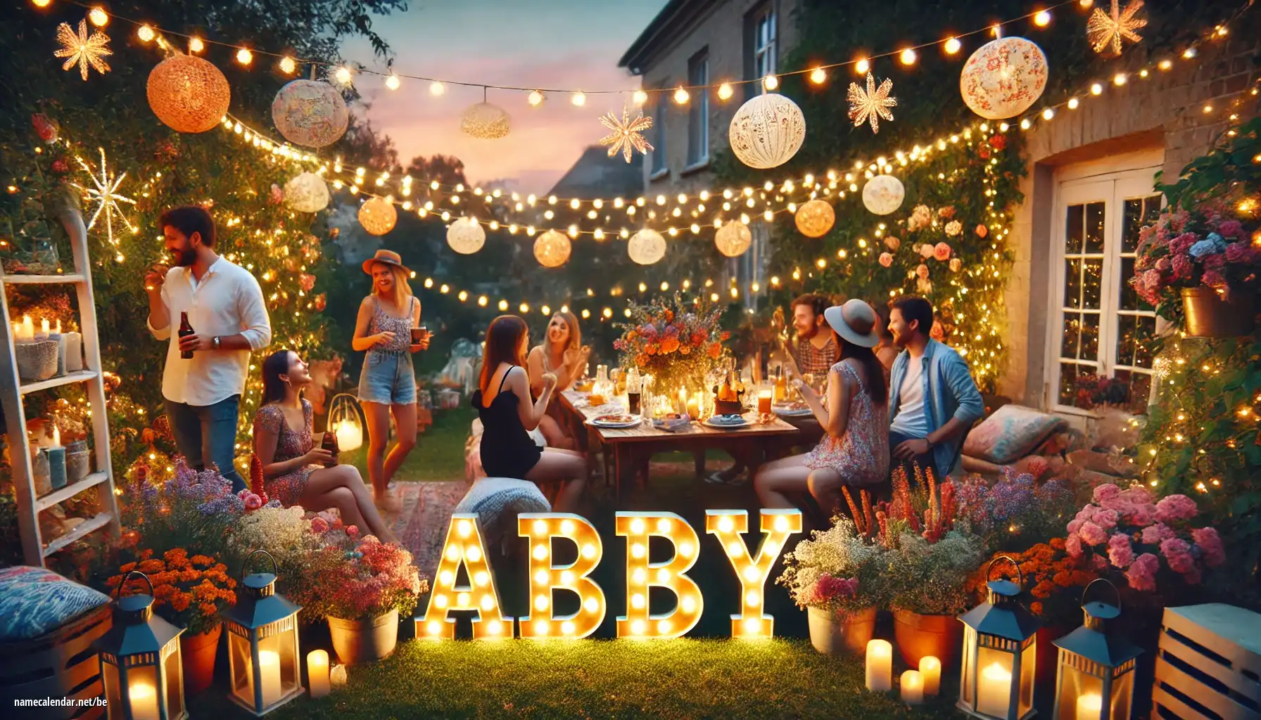 Святкаванне імянін і імянін - Abby