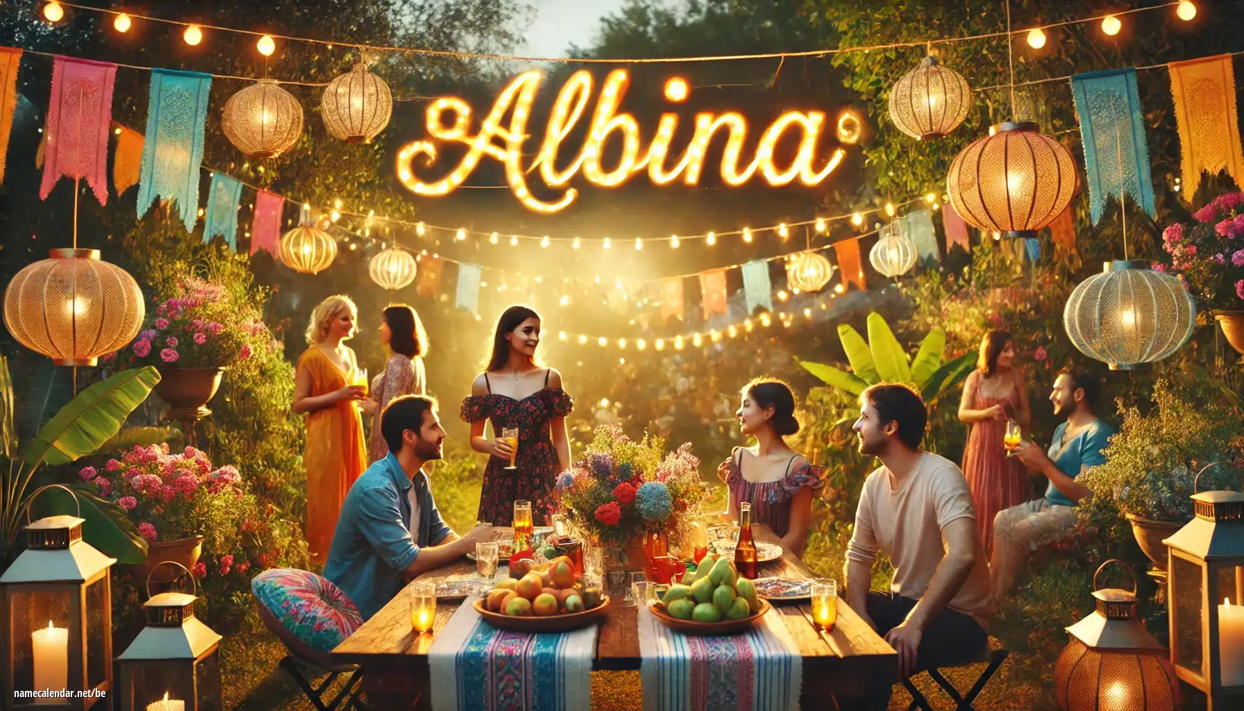 Святкаванне імянін і імянін - Albína