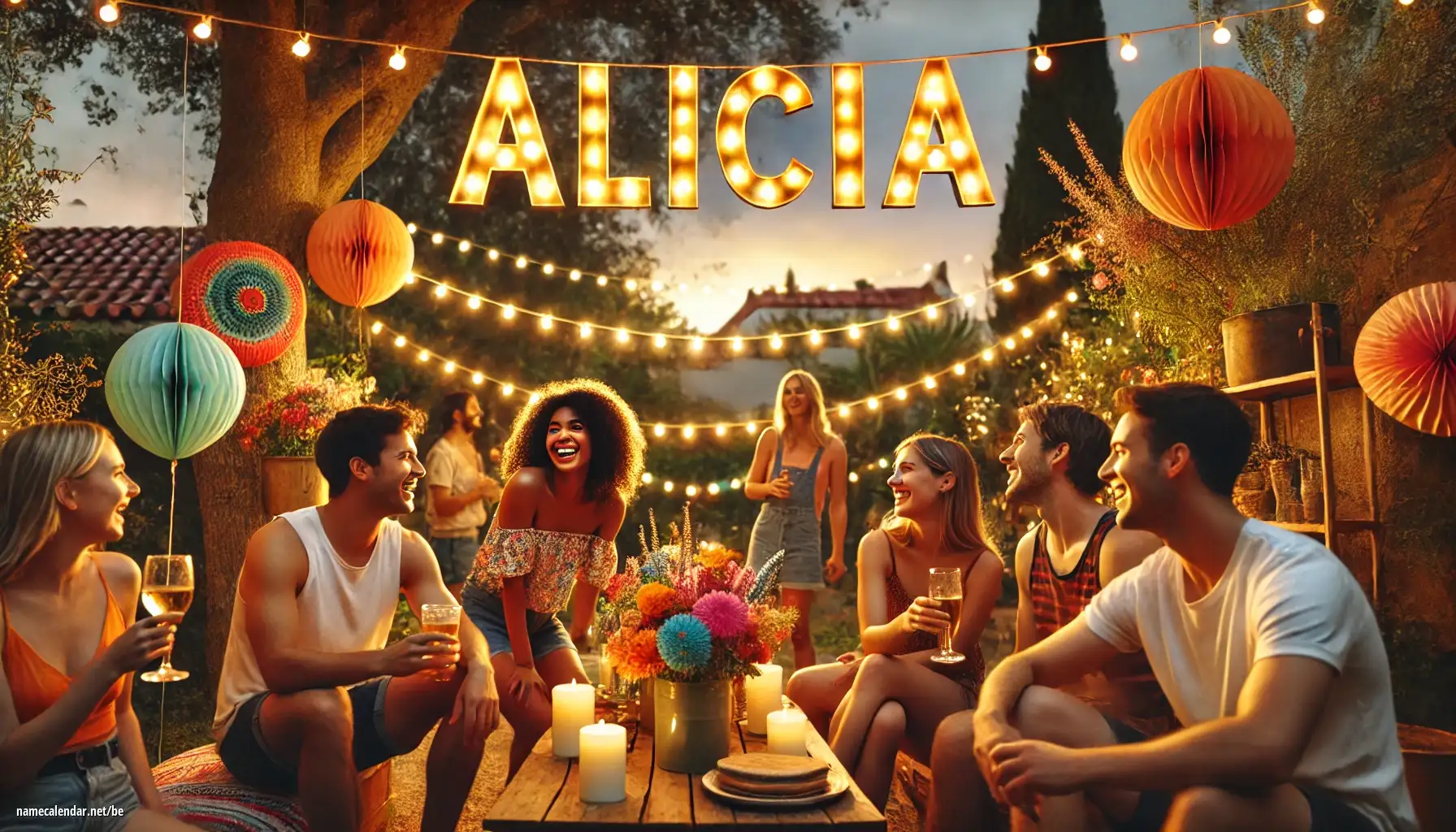 Святкаванне імянін і імянін - Alicia