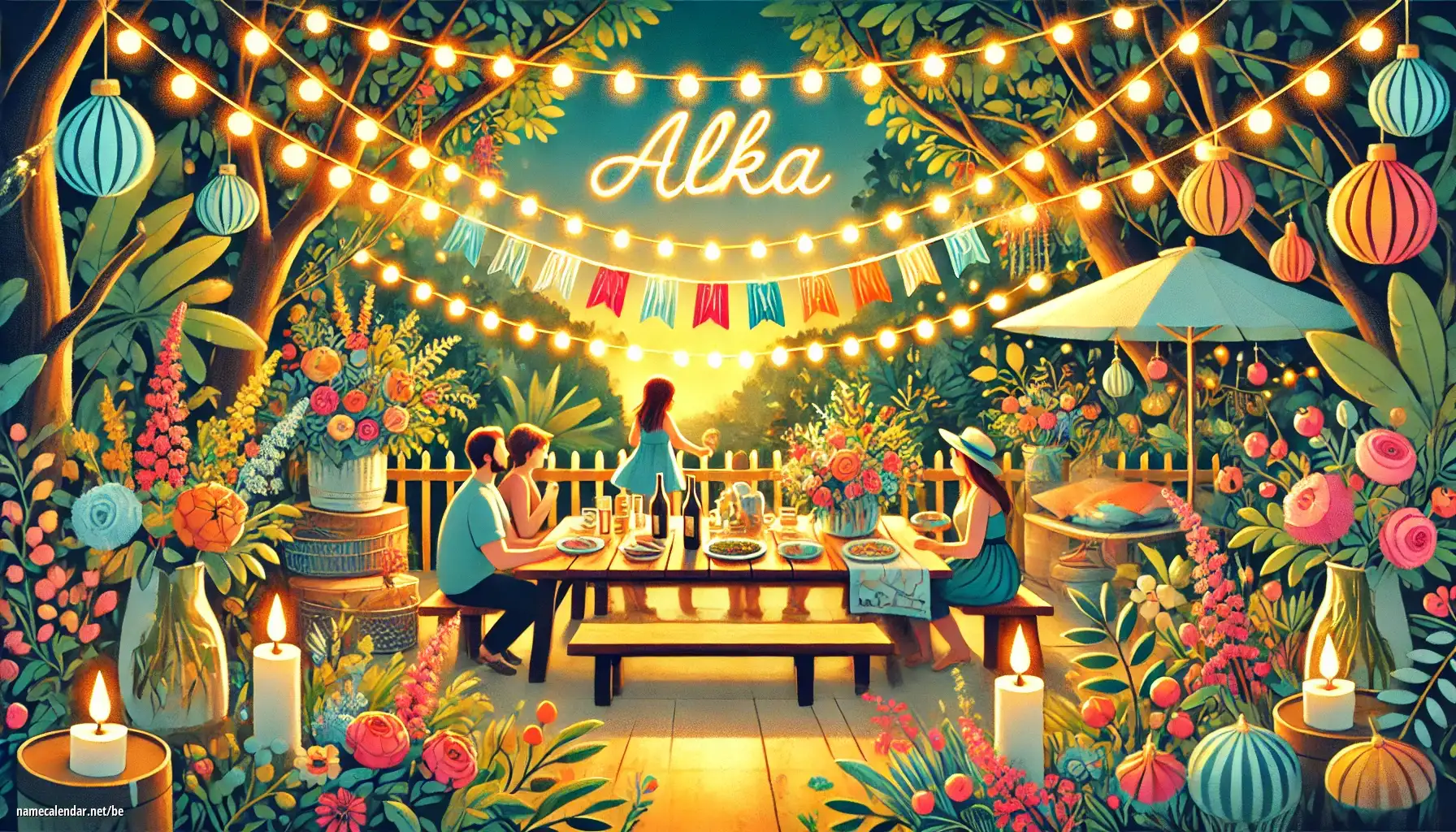 Святкаванне імянін і імянін - Alka