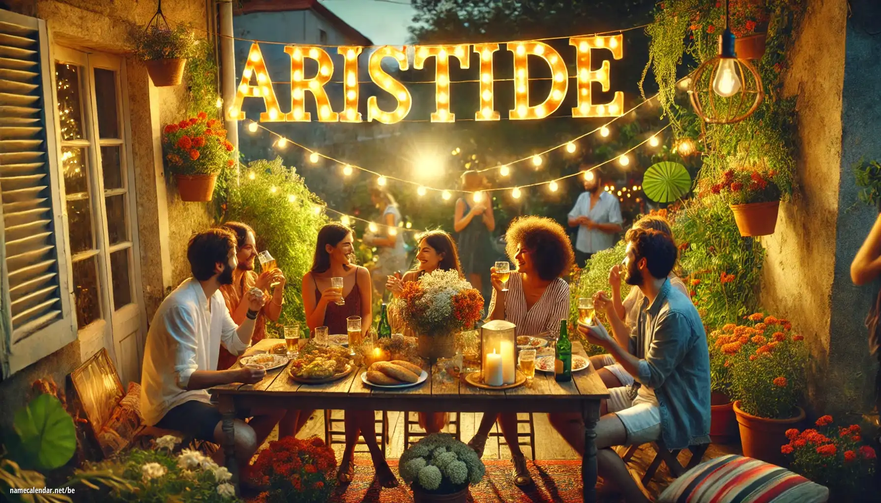 Святкаванне імянін і імянін - Aristide